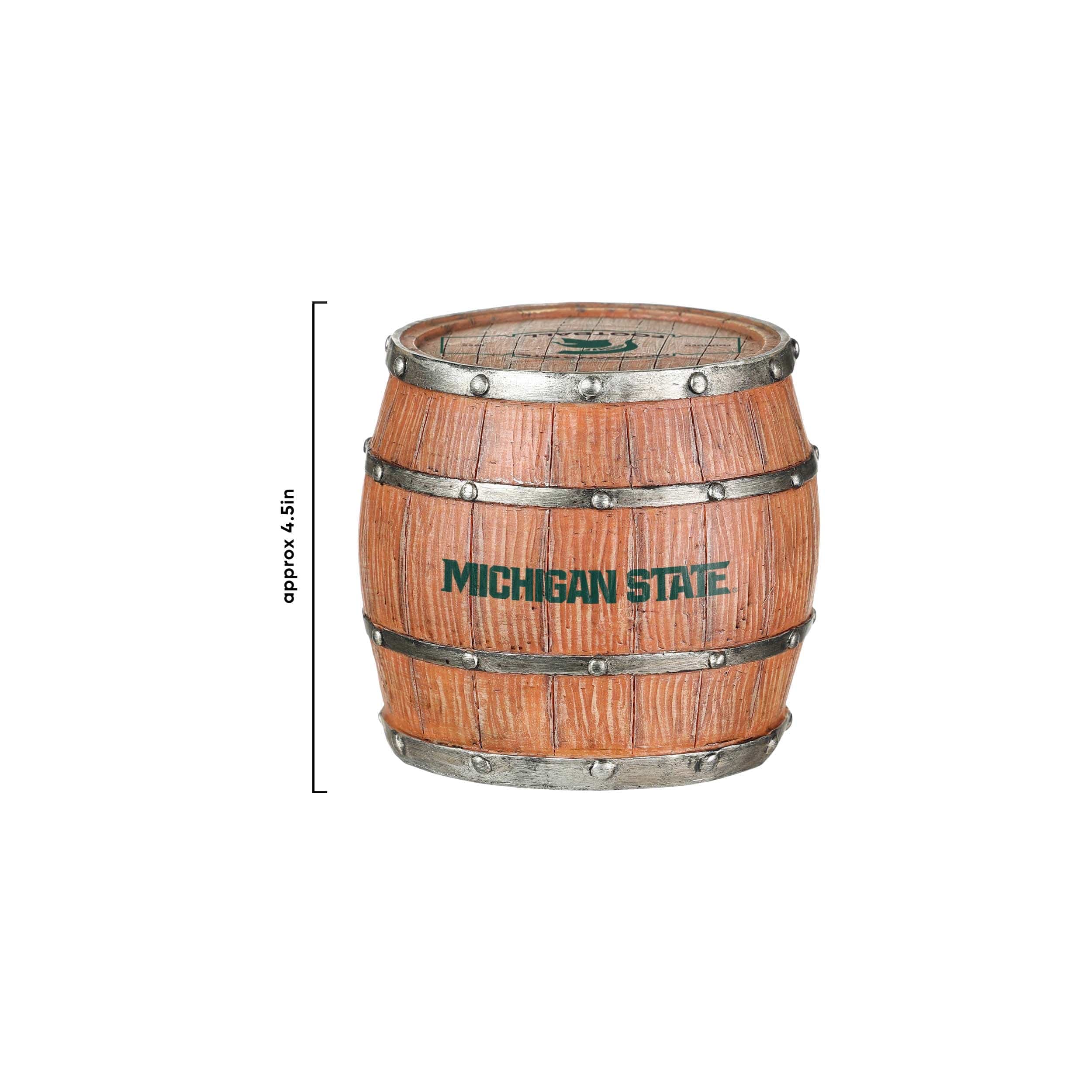 Michigan State Spartans NCAA 5 Pack Barrel Coaster Set - Image 4