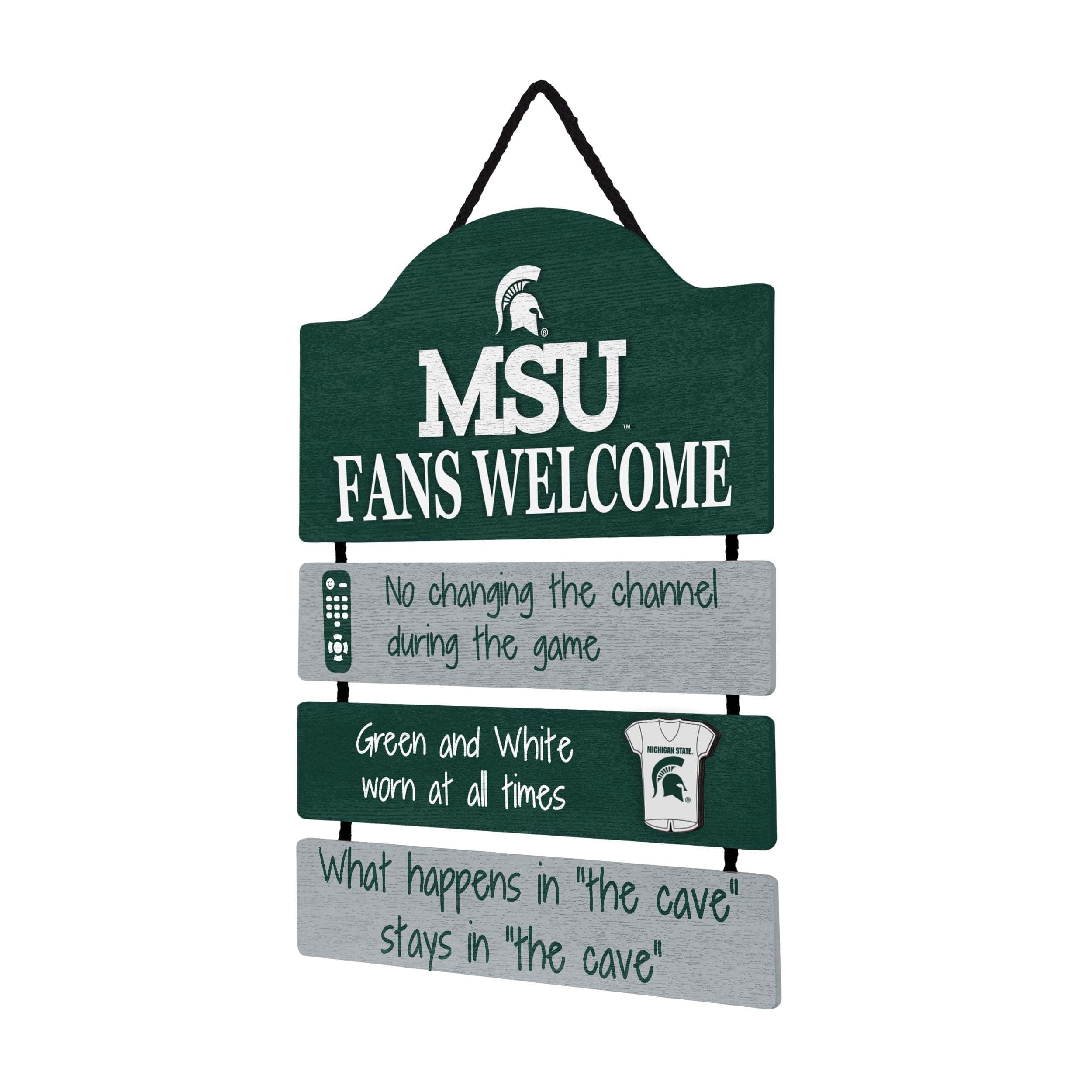 Michigan State Spartans NCAA Fancave Sign - Image 2