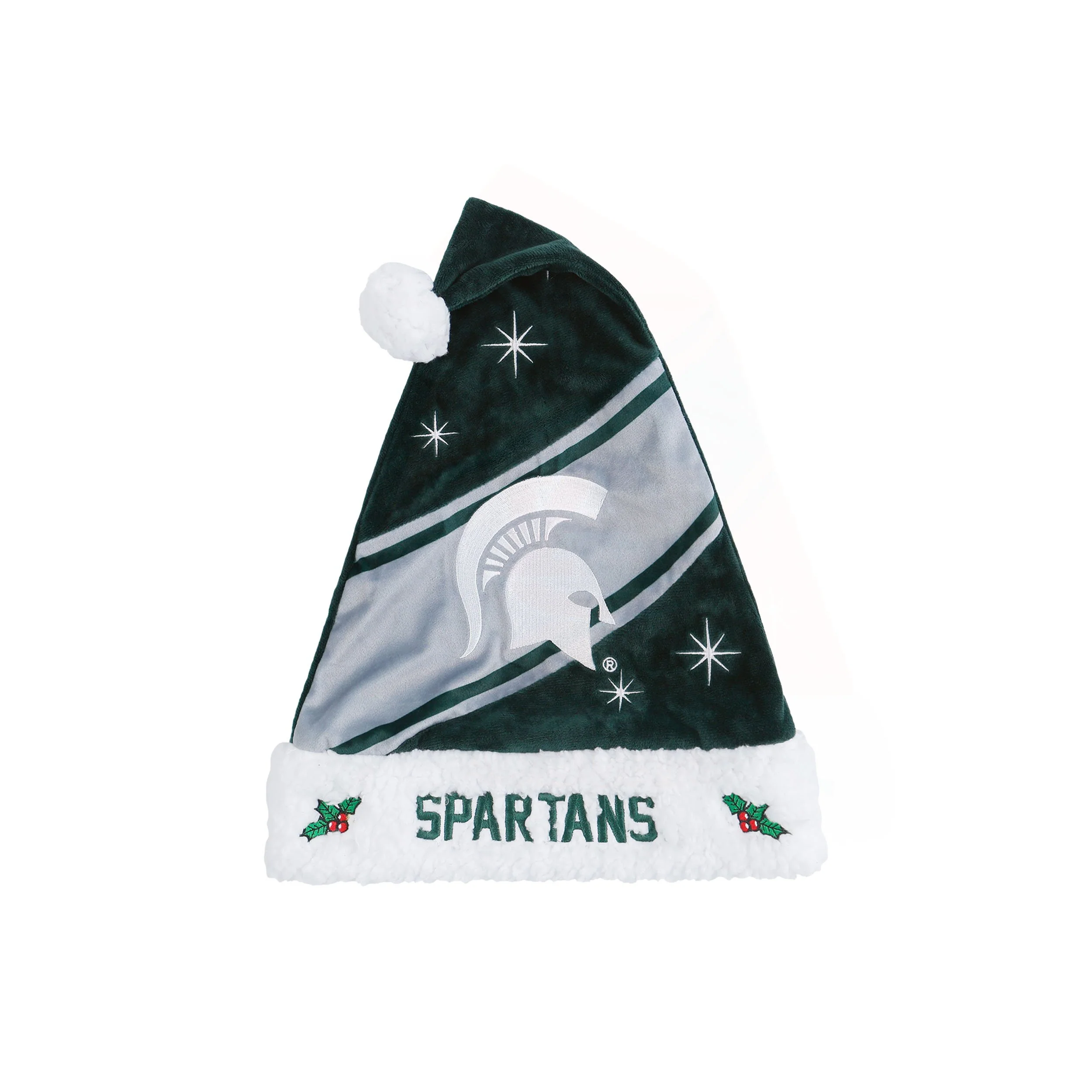 Michigan State Spartans NCAA High End Santa Hat