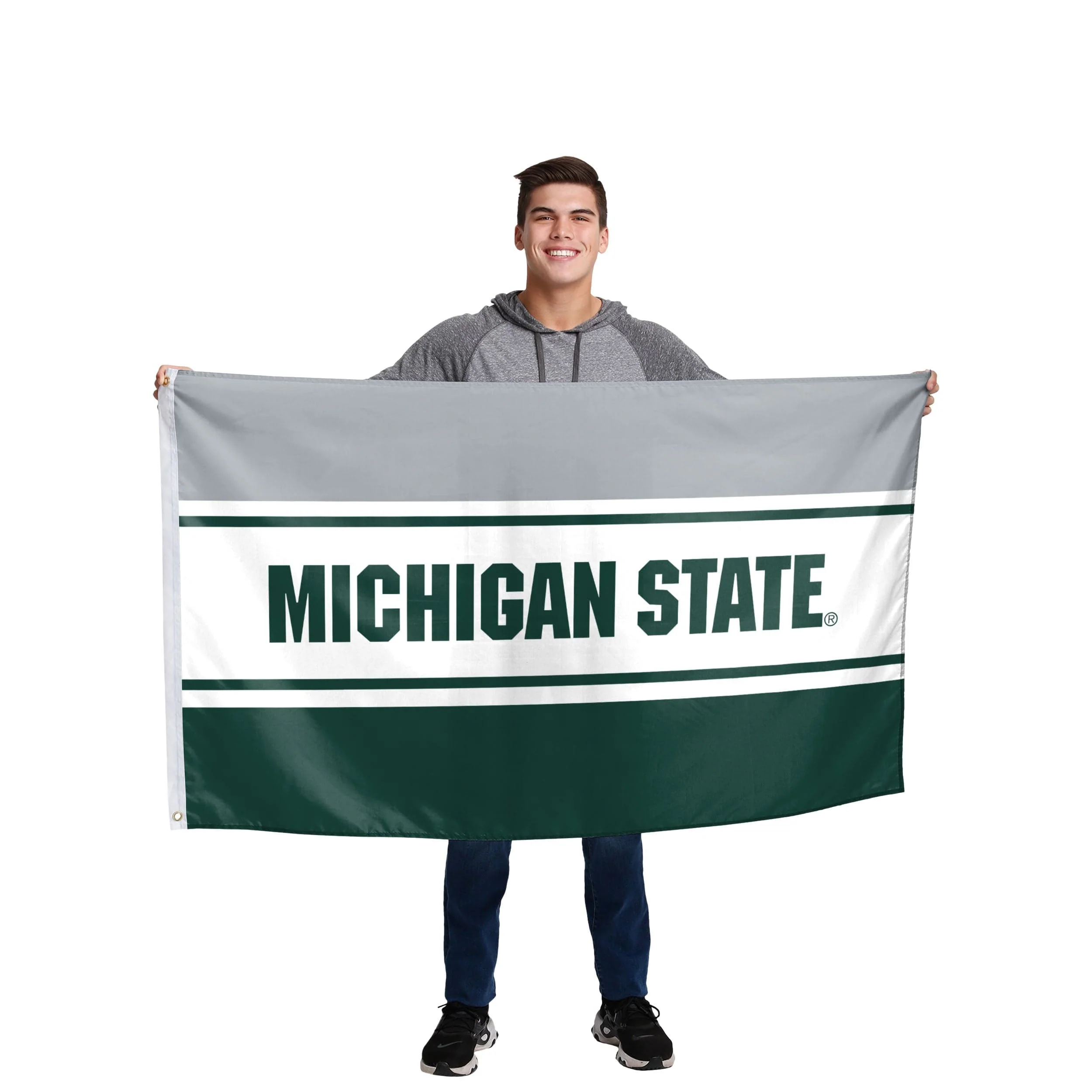 Michigan State Spartans NCAA Horizontal Flag - Image 2