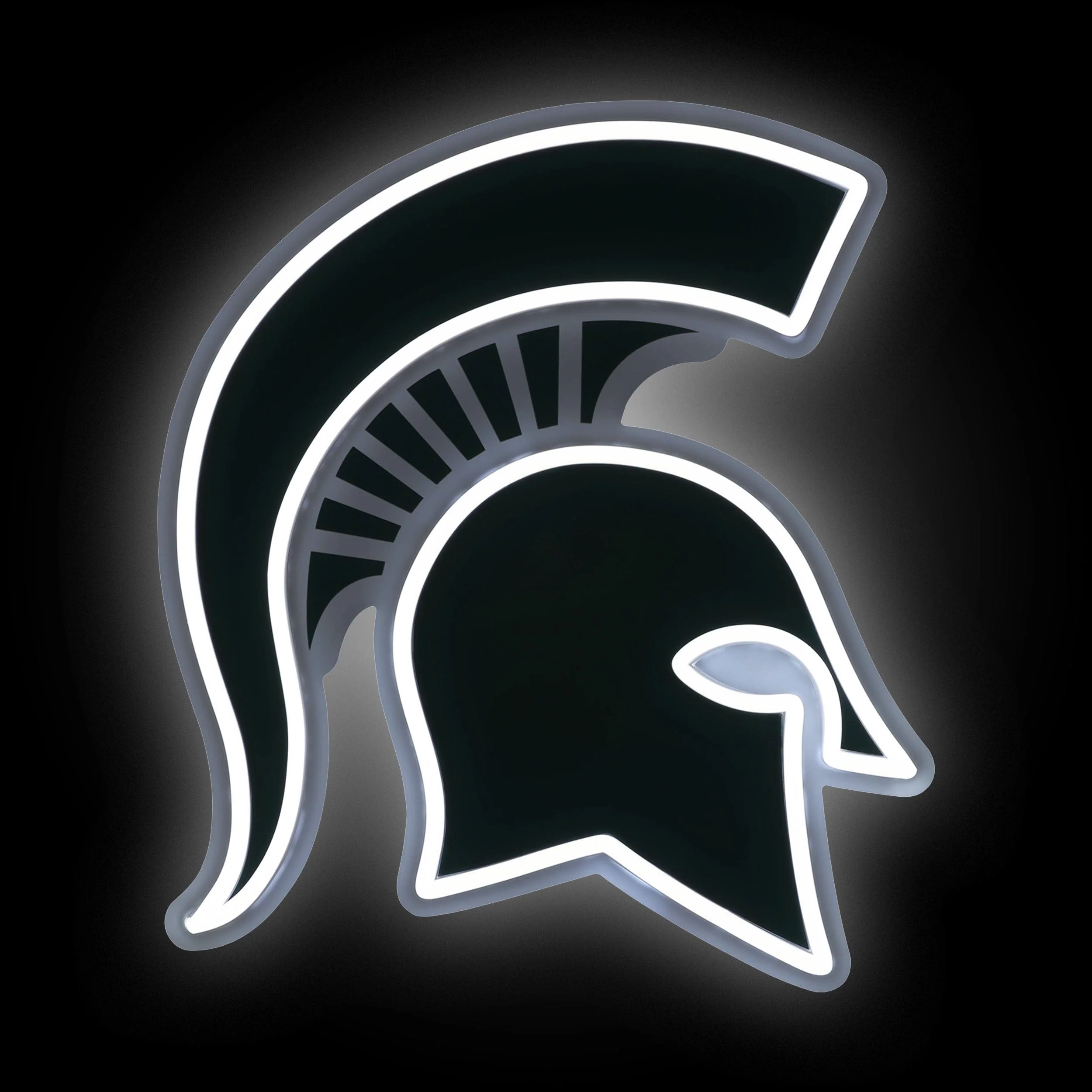 Michigan State Spartans NCAA LED Neon Light Up Team Logo Sign - Image 2