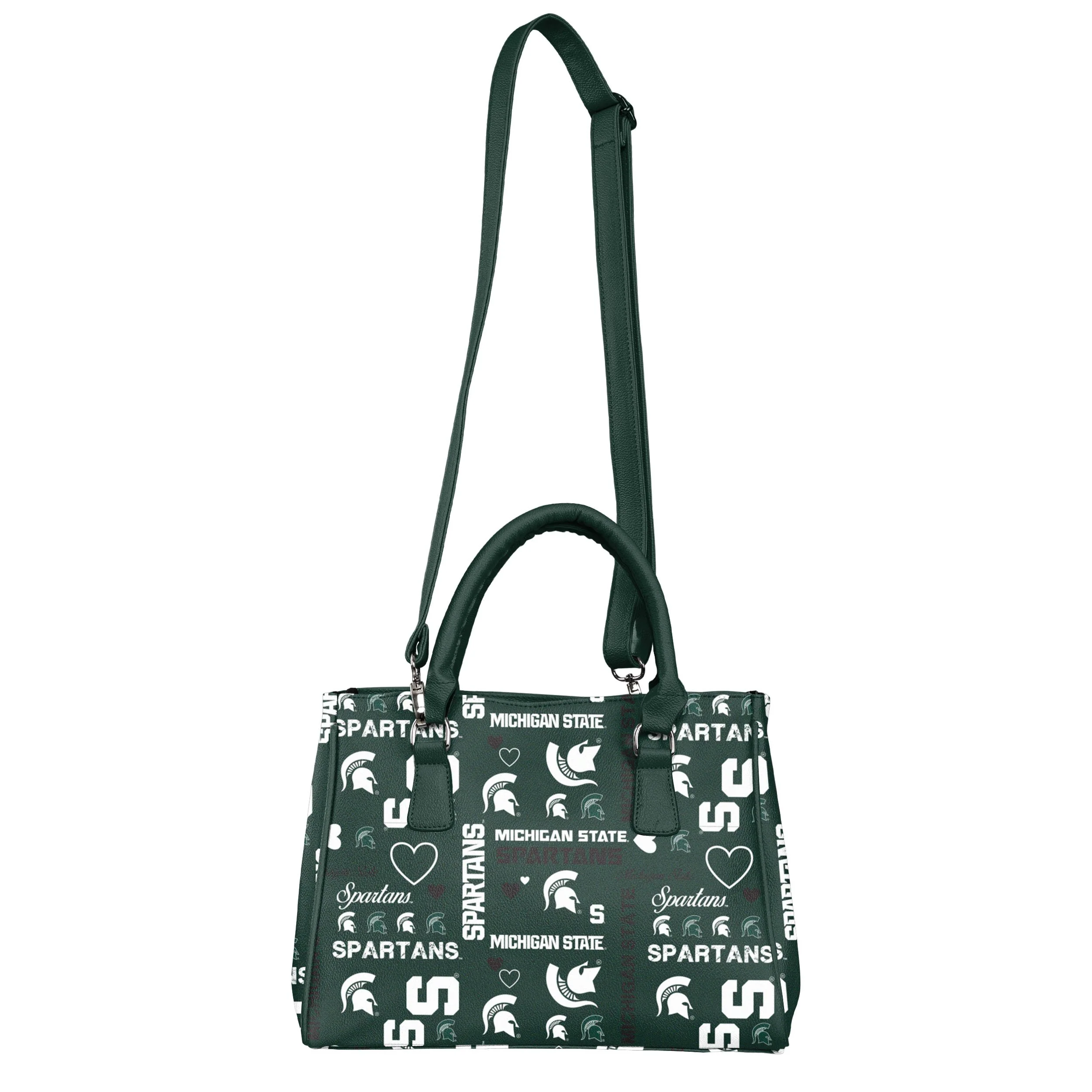 Michigan State Spartans NCAA Logo Love Purse - Image 5