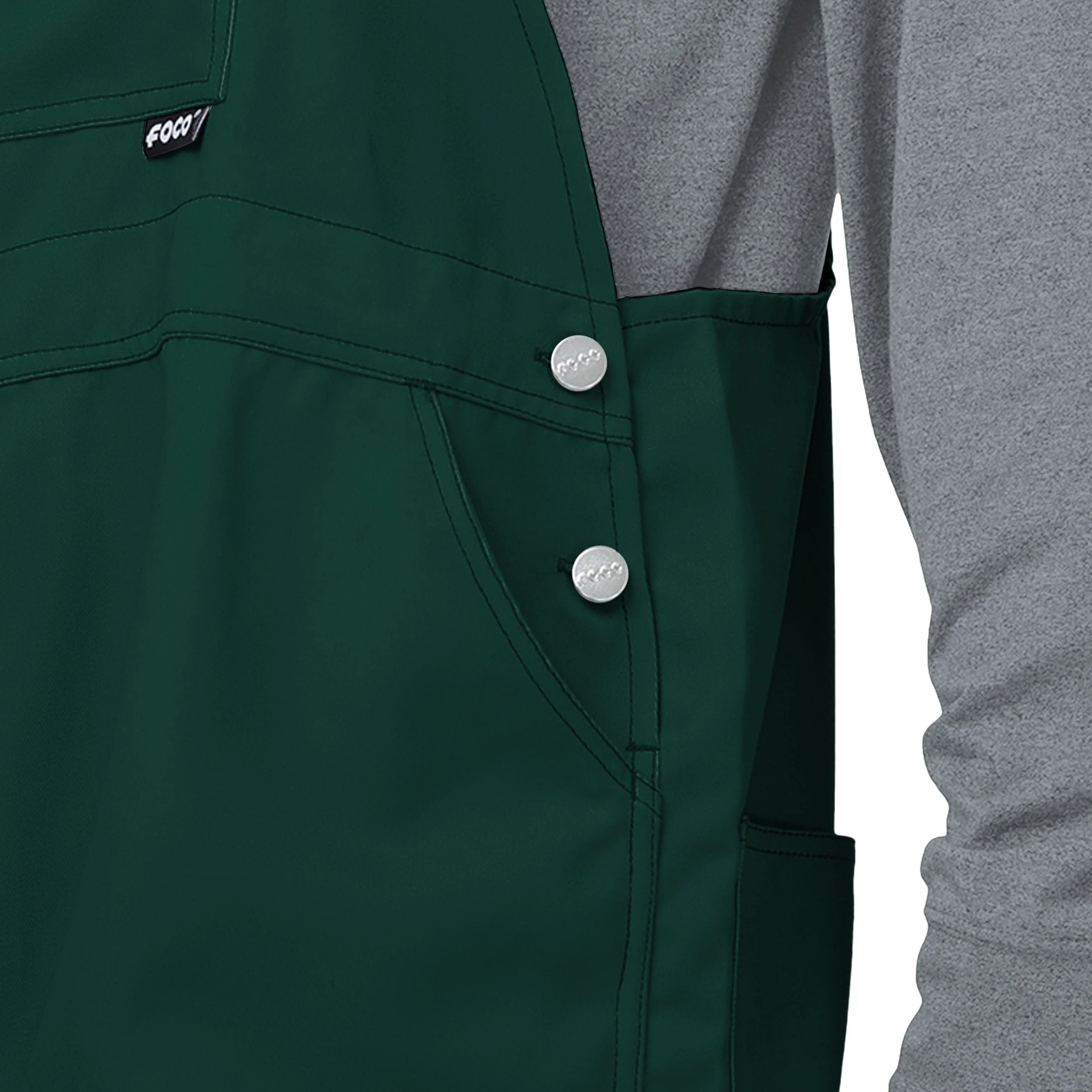Michigan State Spartans NCAA Mens Big Logo Bib Overalls - Image 5