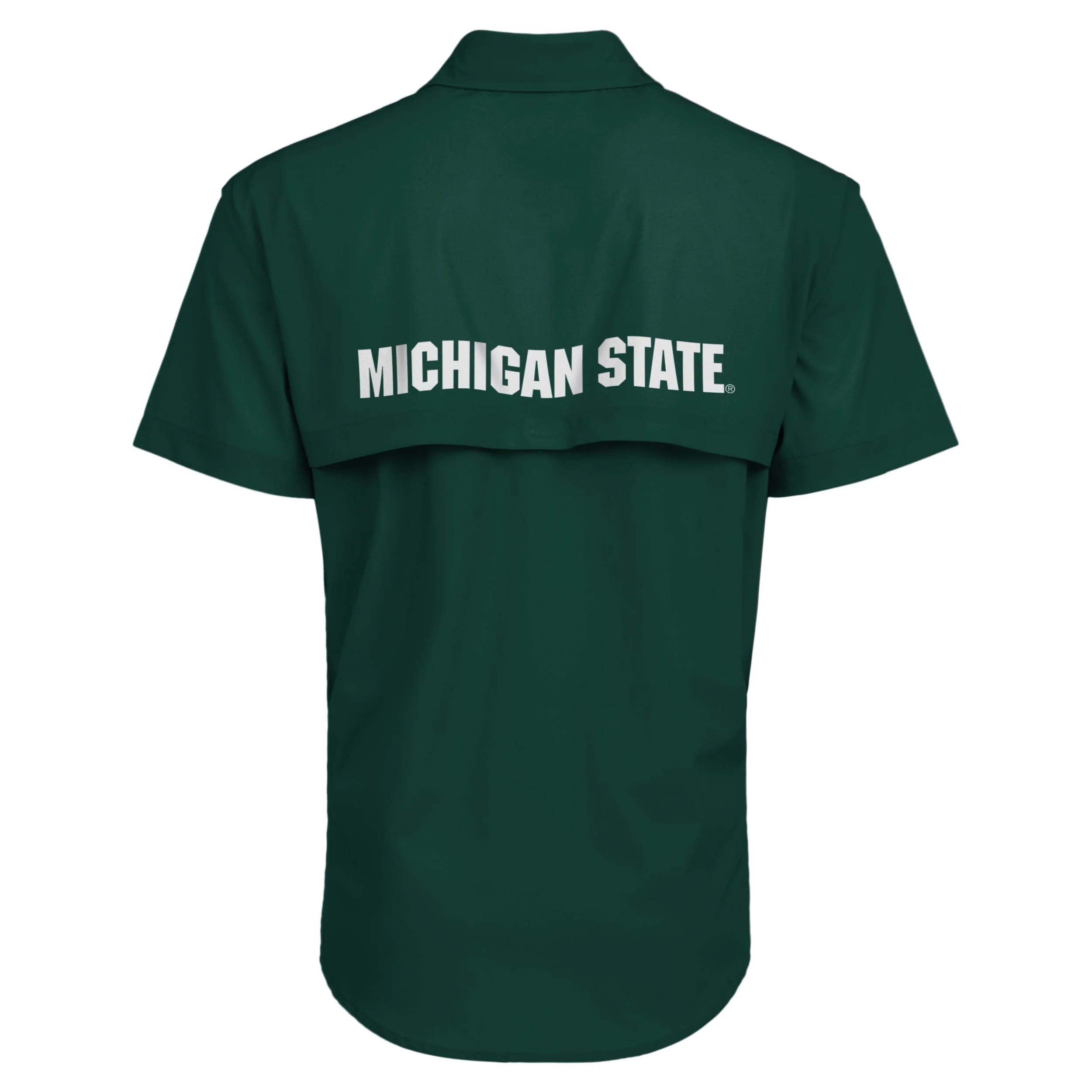 Michigan State Spartans NCAA Mens Gone Fishing Shirt - Image 2
