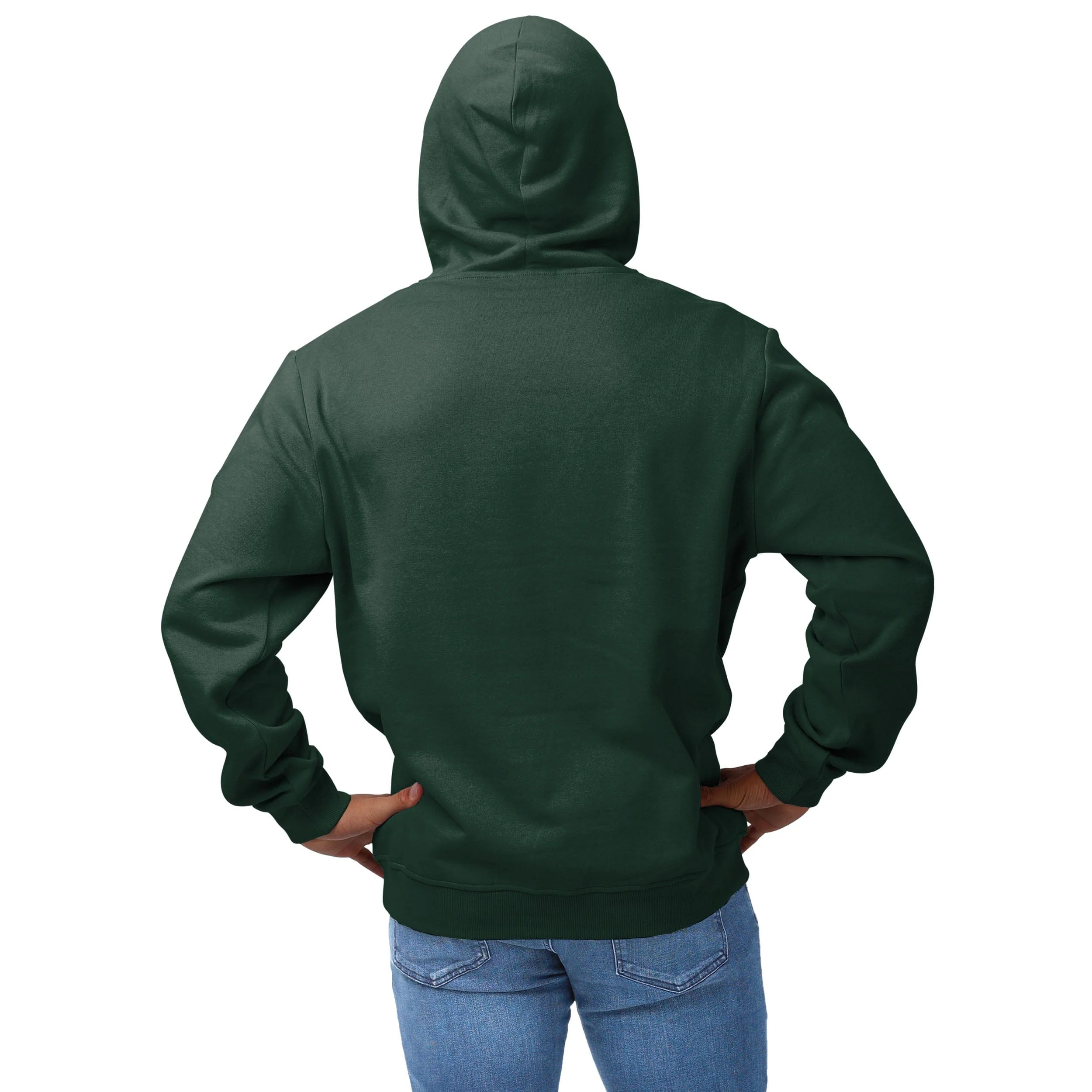 Michigan State Spartans NCAA Mens Solid Hoodie - Image 2