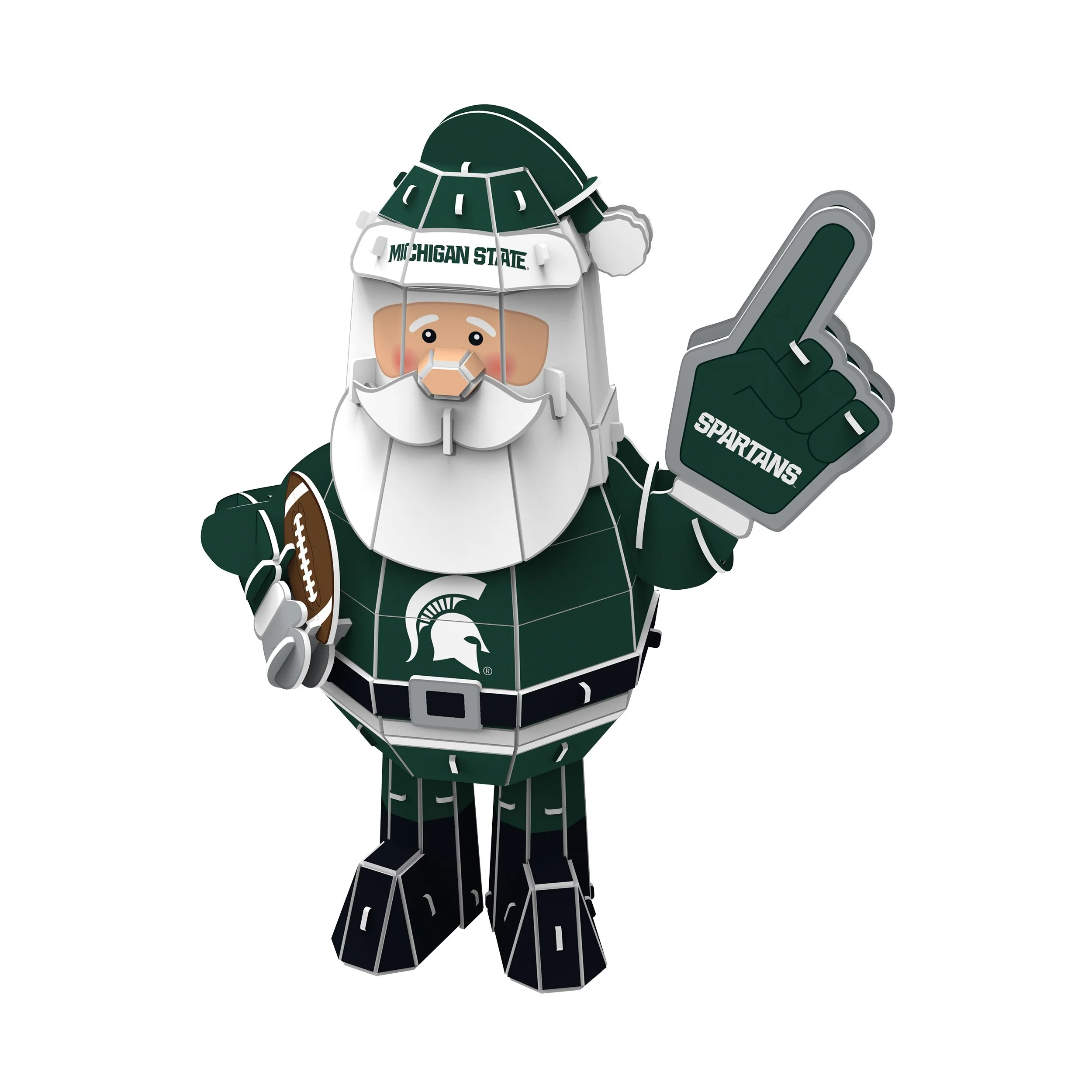 Michigan State Spartans NCAA PZLZ Santa