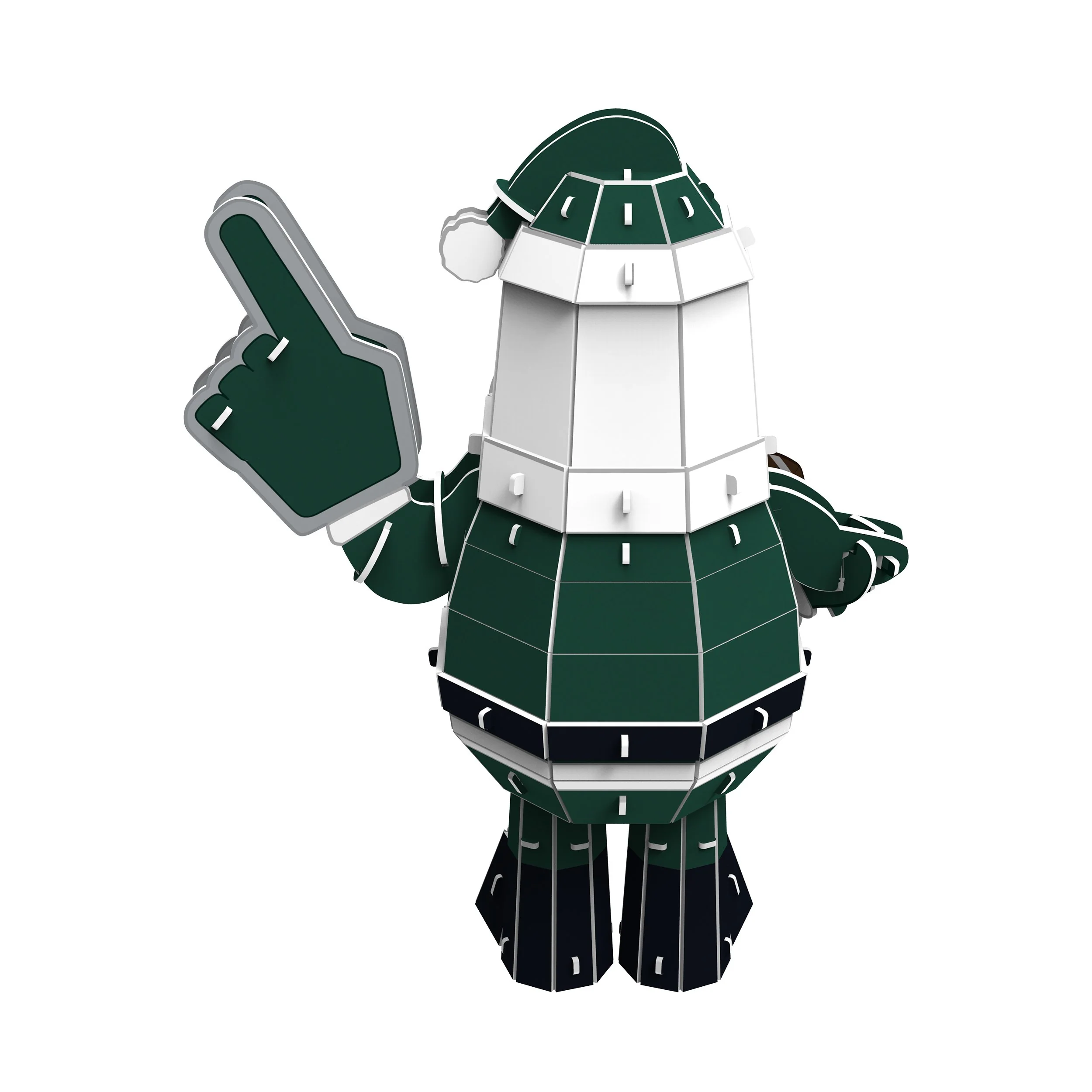Michigan State Spartans NCAA PZLZ Santa - Image 3