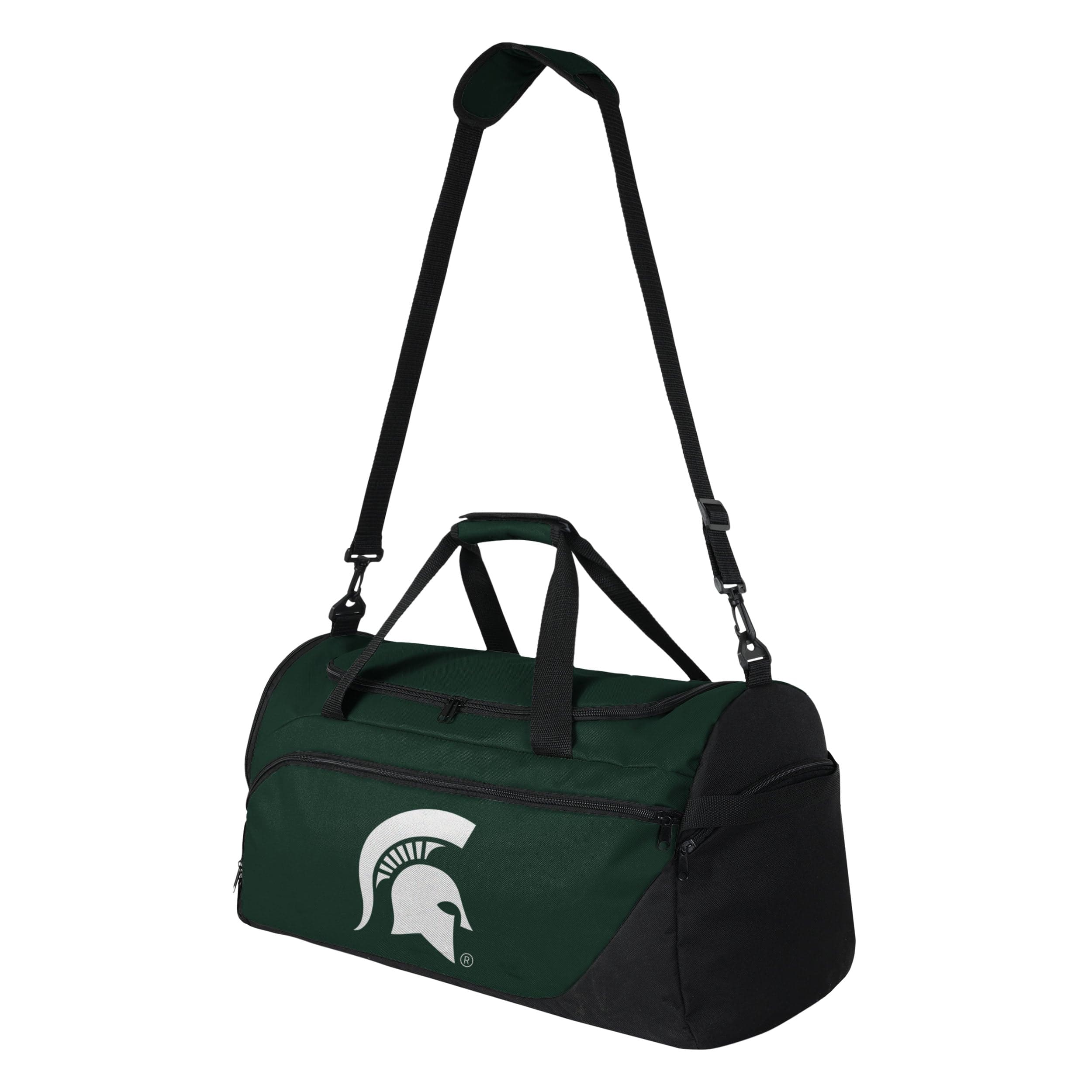Michigan State Spartans NCAA Solid Big Logo Duffle Bag - Image 2