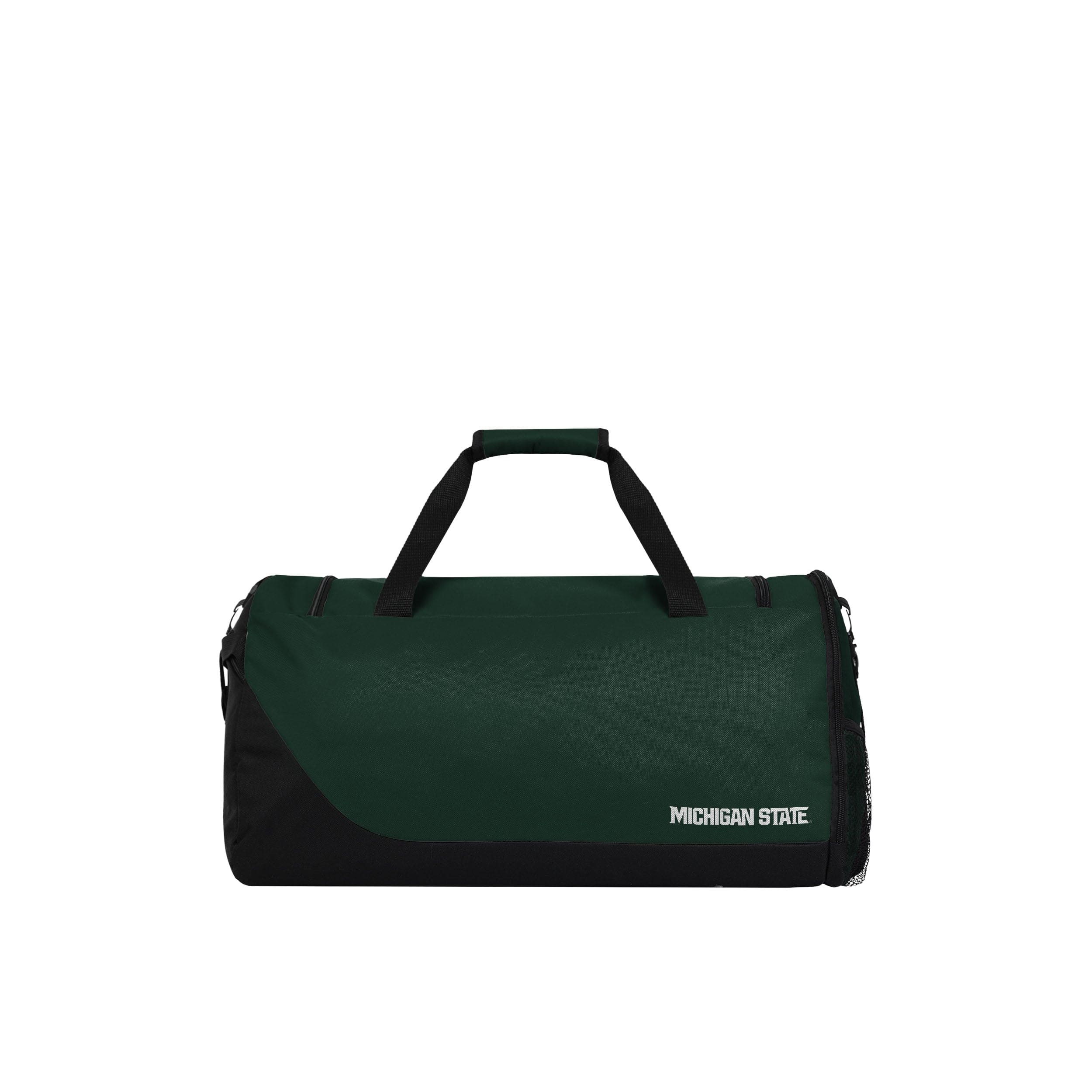 Michigan State Spartans NCAA Solid Big Logo Duffle Bag - Image 4