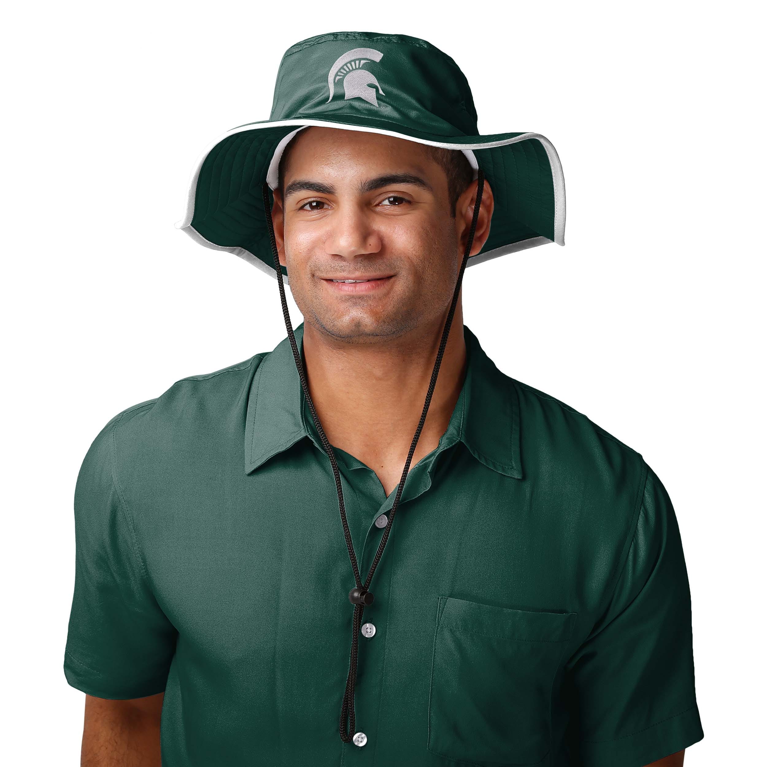 Michigan State Spartans NCAA Solid Boonie Hat - Image 2