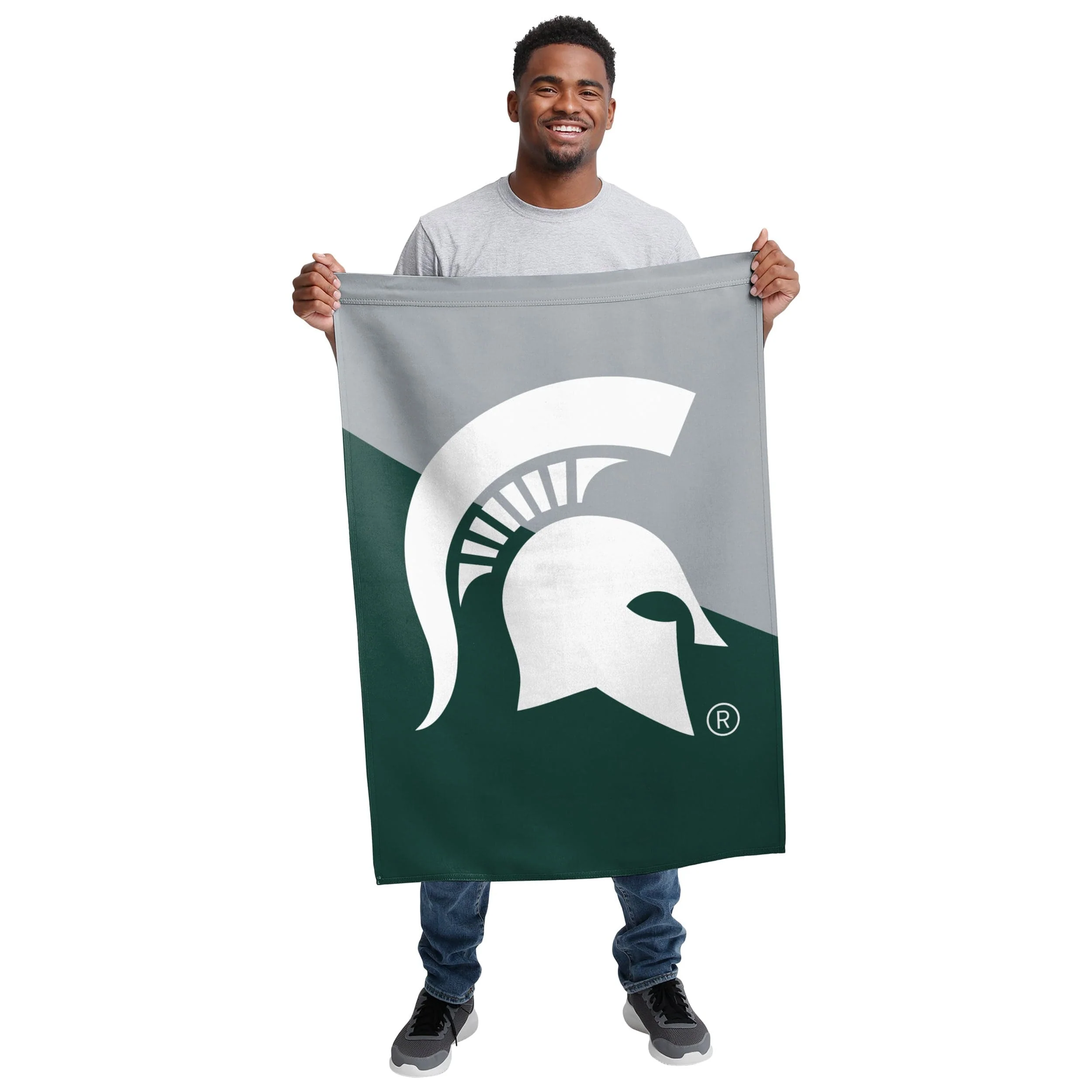 Michigan State Spartans NCAA Vertical Flag - Image 2