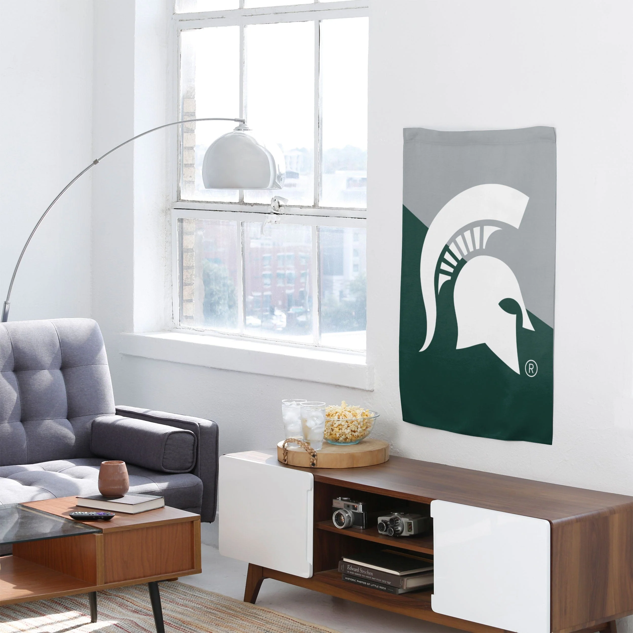 Michigan State Spartans NCAA Vertical Flag - Image 4