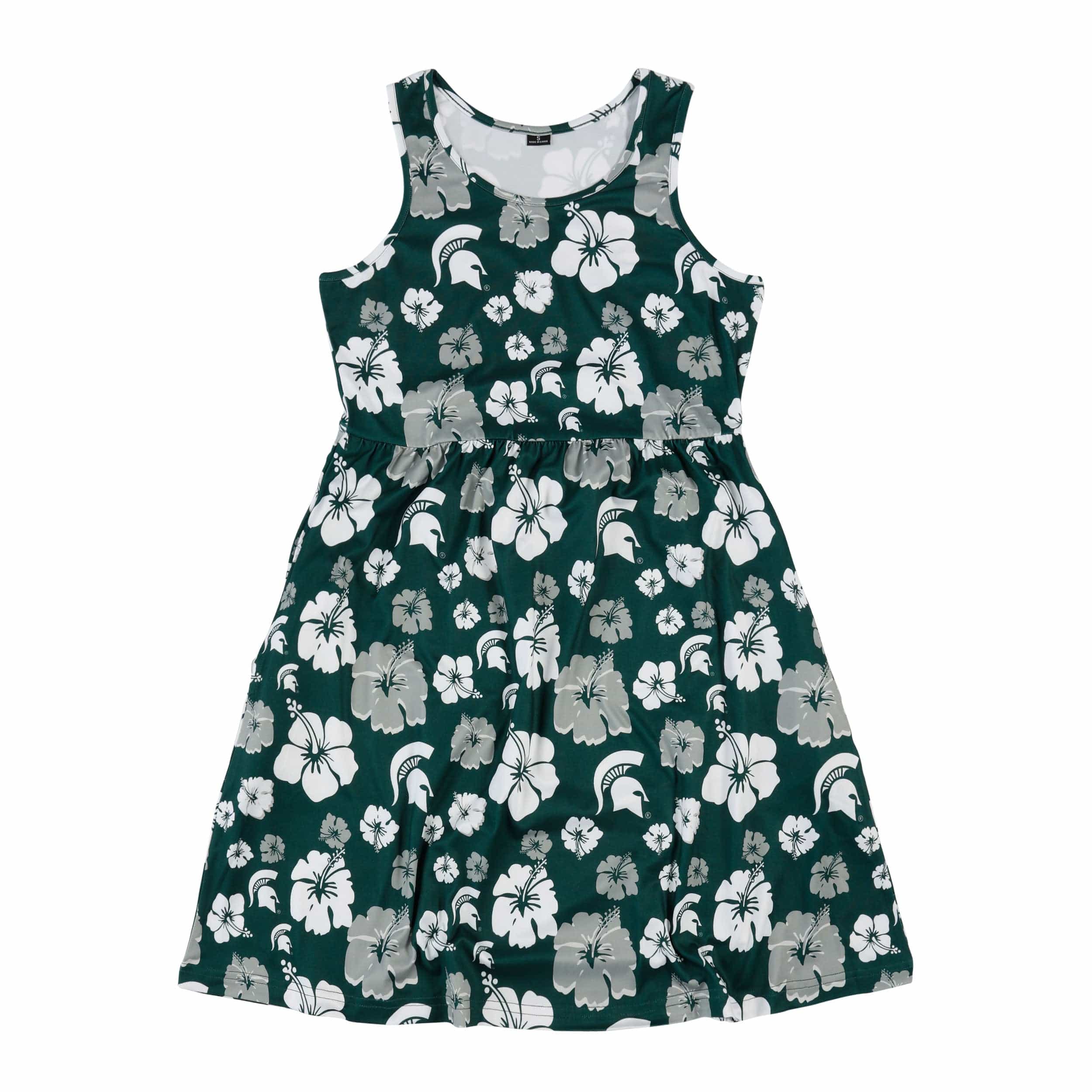 Michigan State Spartans NCAA Womens Fan Favorite Floral Sundress - Image 4