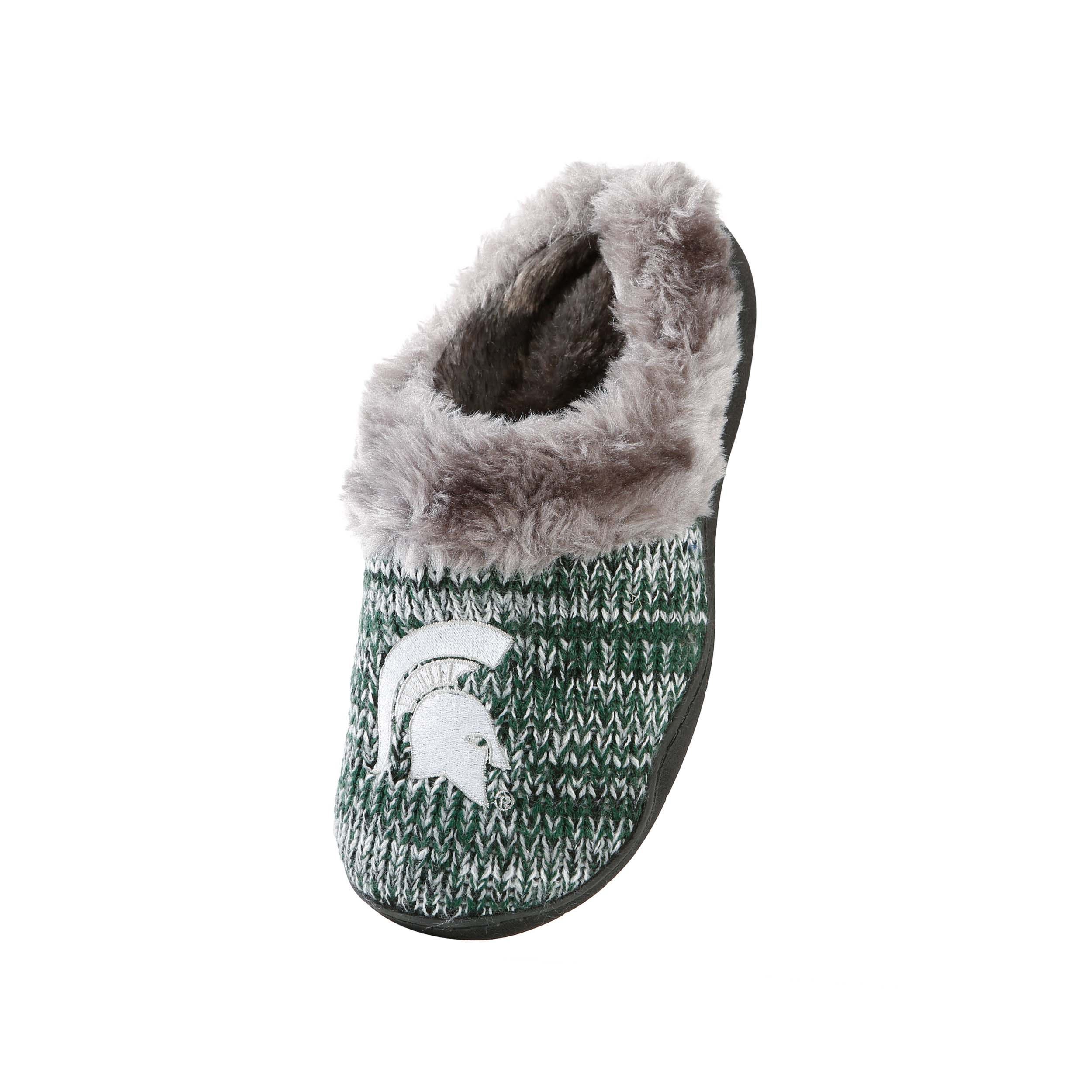 Michigan State Spartans NCAA Womens Peak Slide Slippers - Image 3