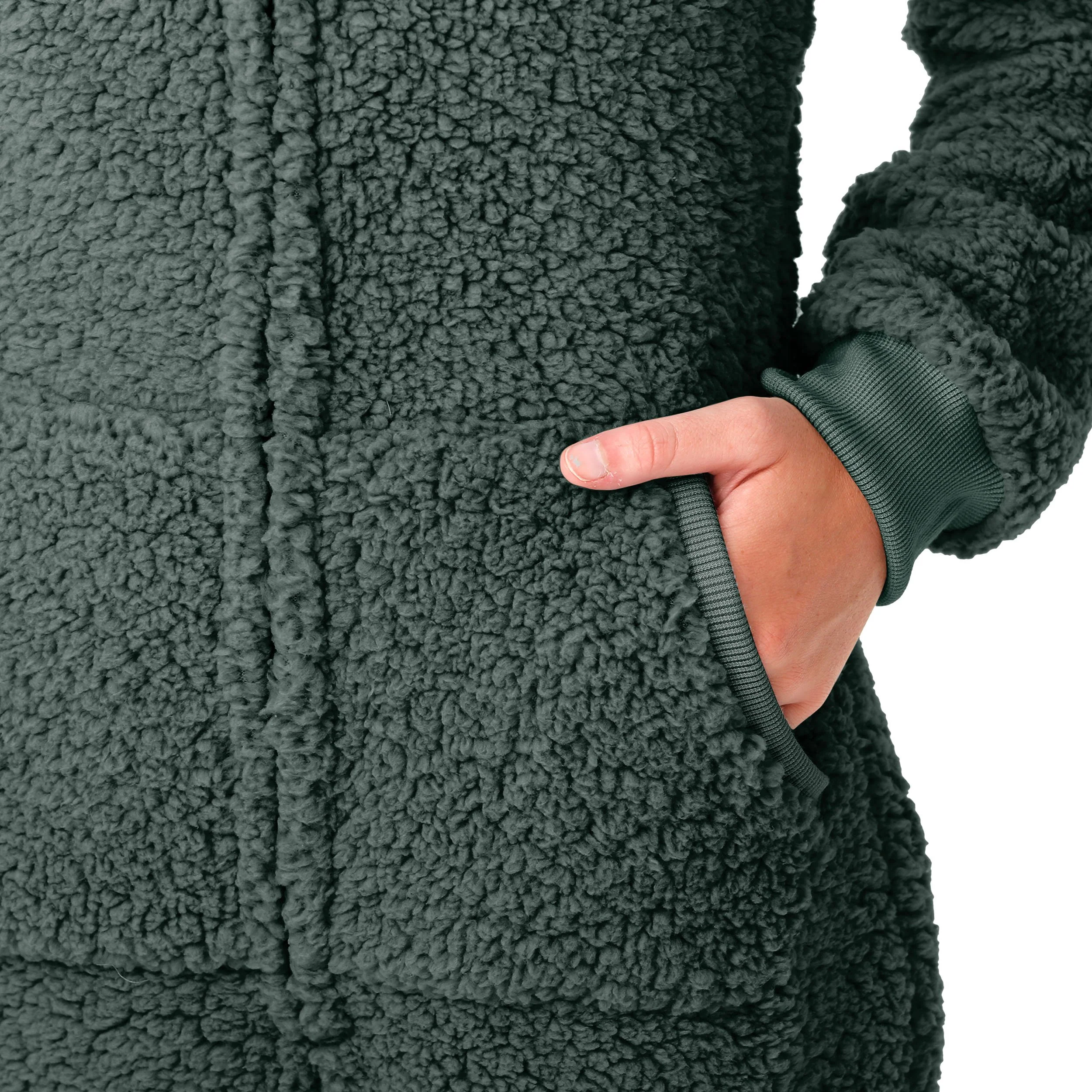 Michigan State Spartans NCAA Womens Sherpa One Piece Pajamas - Image 4
