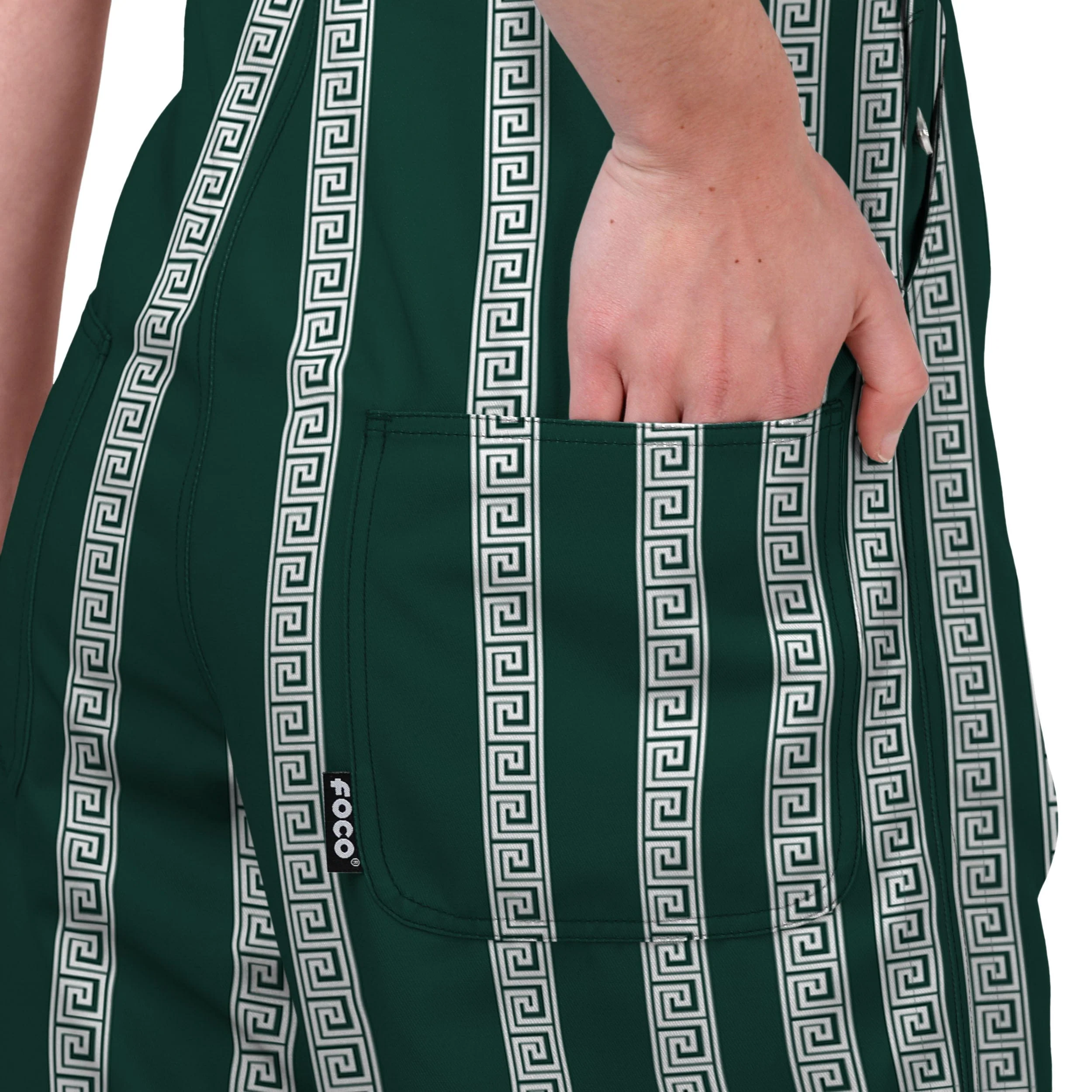 Michigan State Spartans NCAA Womens Sideline Spirit Bib Overalls - Image 6