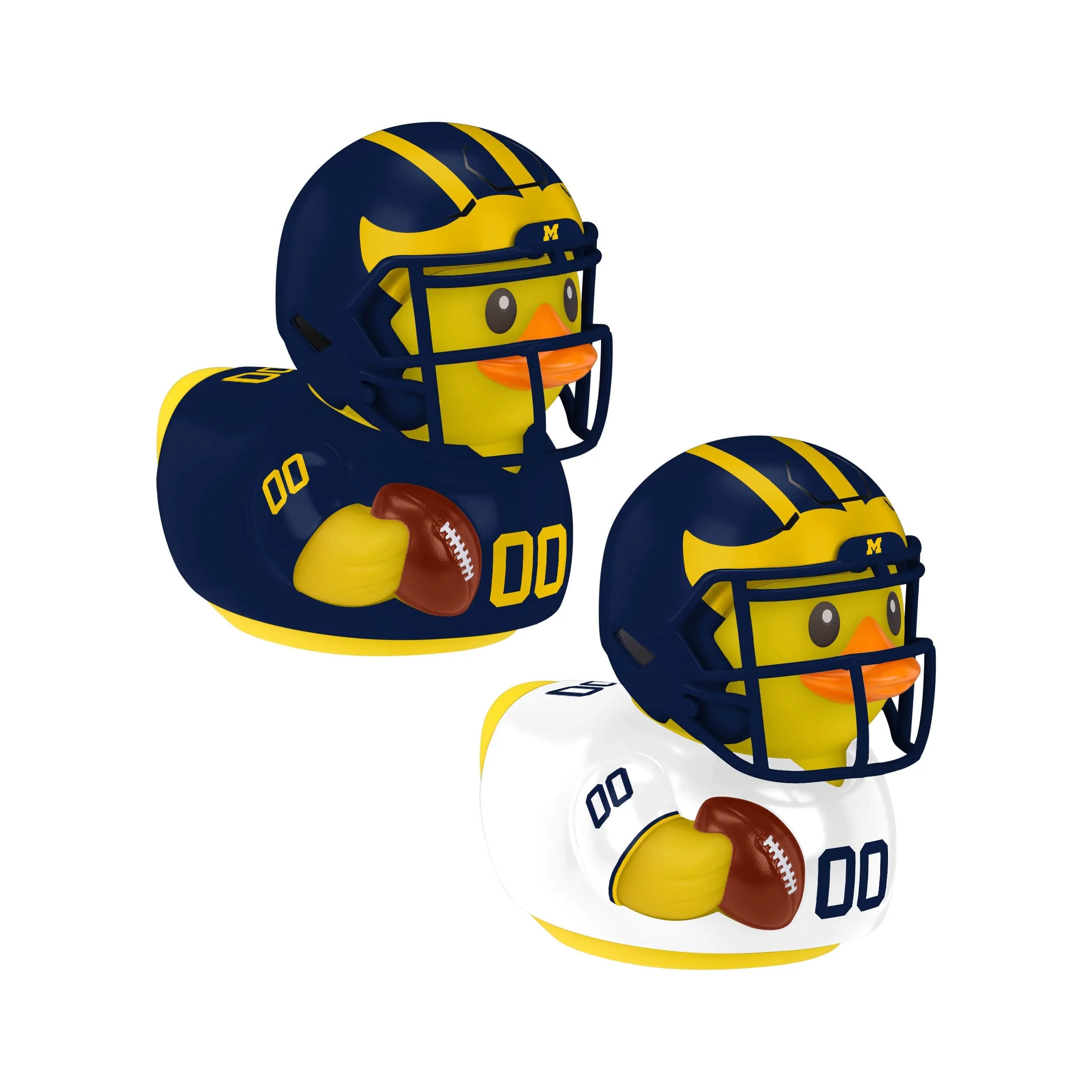 Michigan Wolverines NCAA 2 Pack Vinyl Ducks - Image 2