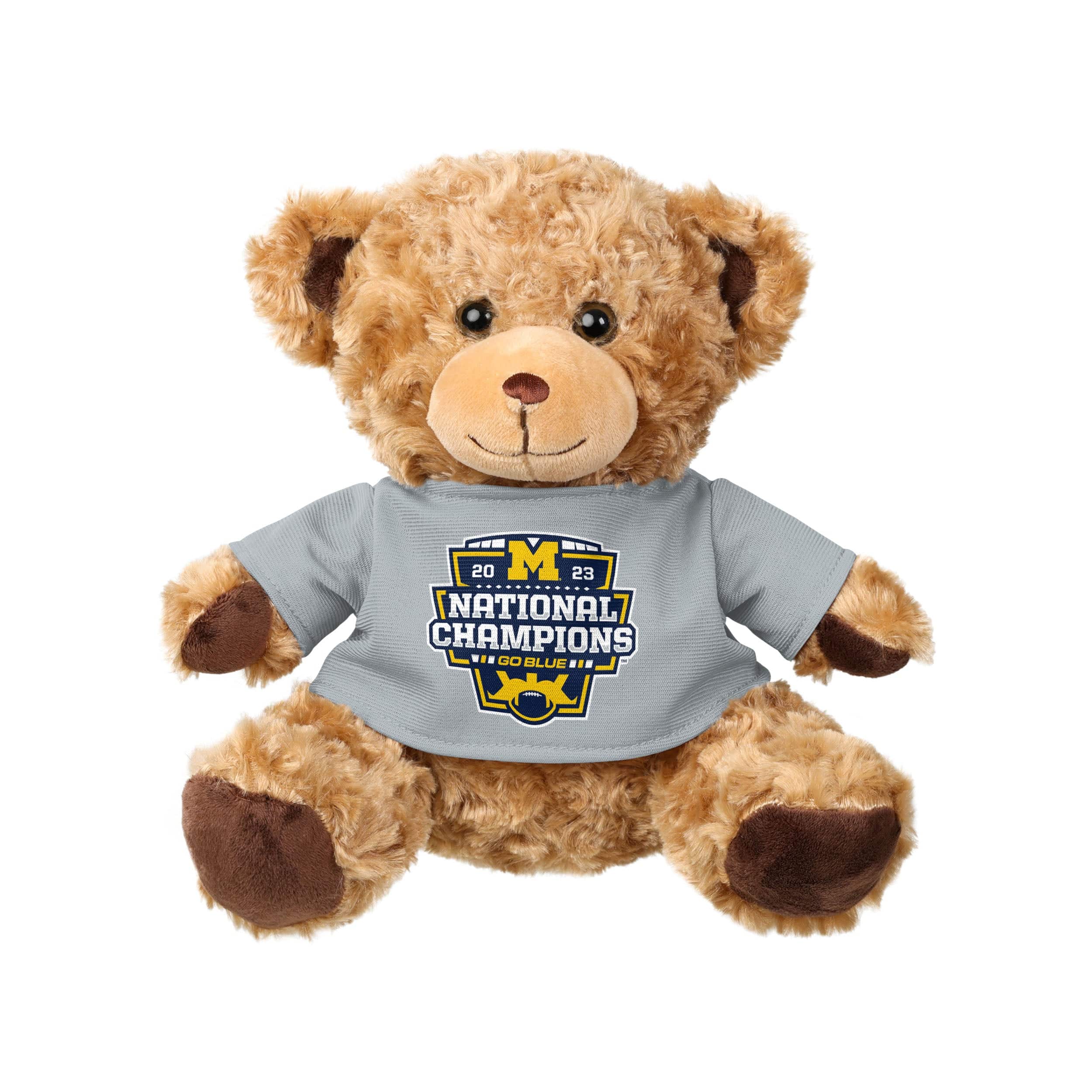 Michigan Wolverines NCAA 2023 Football National Champions Seated Shirt Bear