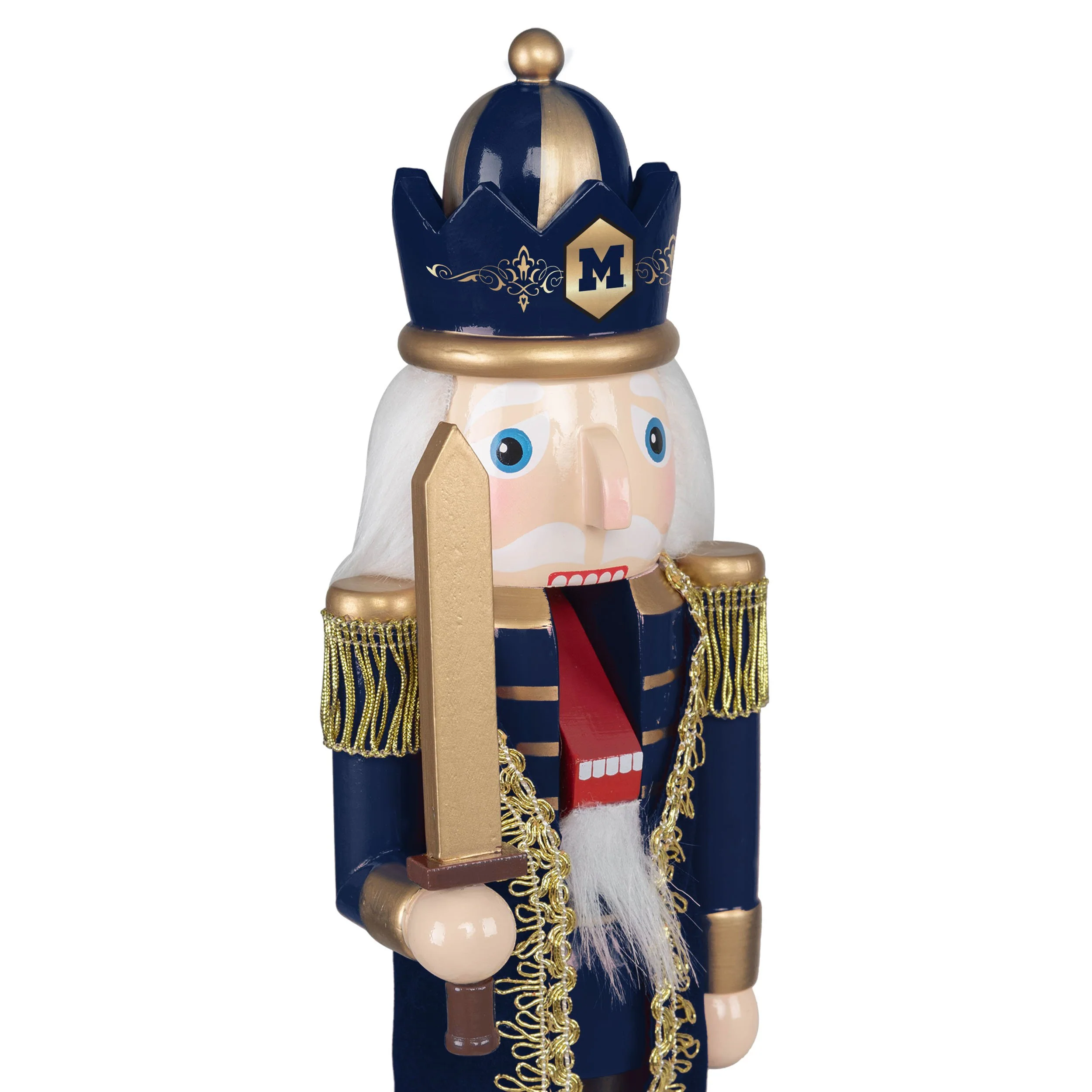 Michigan Wolverines NCAA Countdown Nutcracker - Image 3