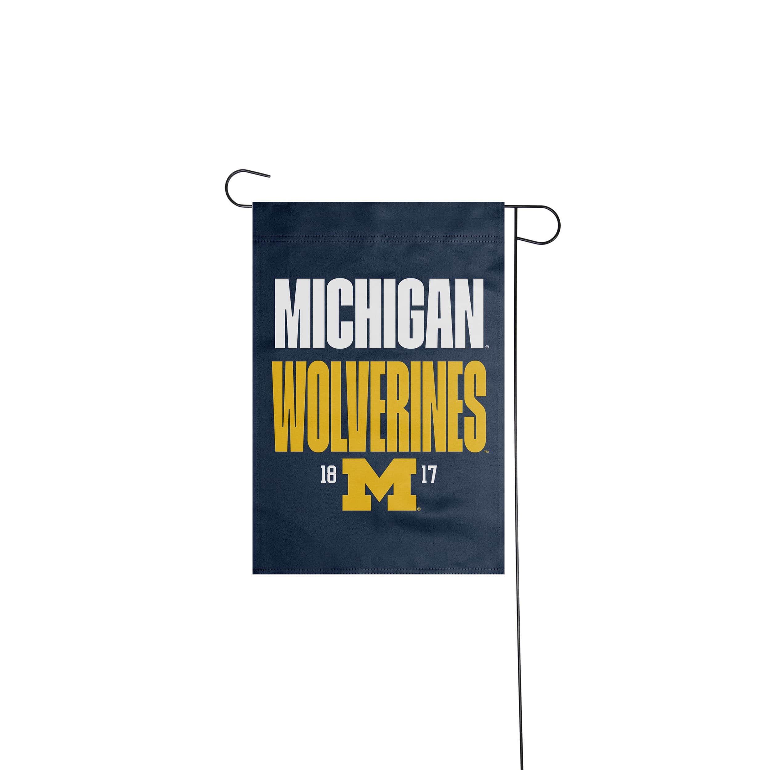 Michigan Wolverines NCAA Garden Flag - Image 2