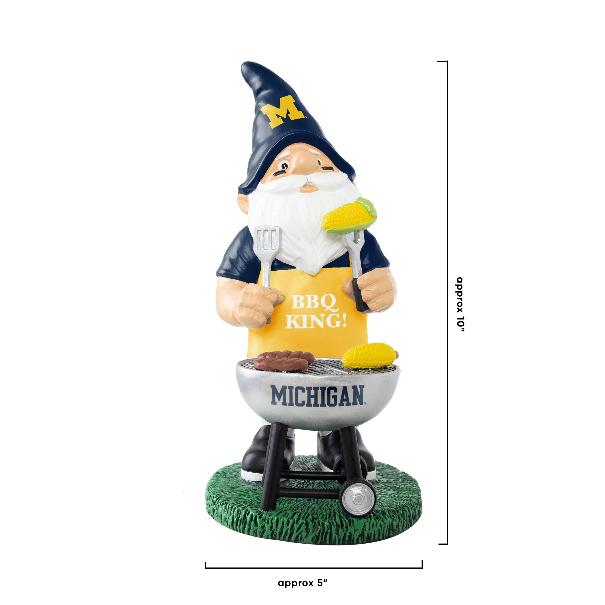 Michigan Wolverines NCAA Grill Gnome - Image 4