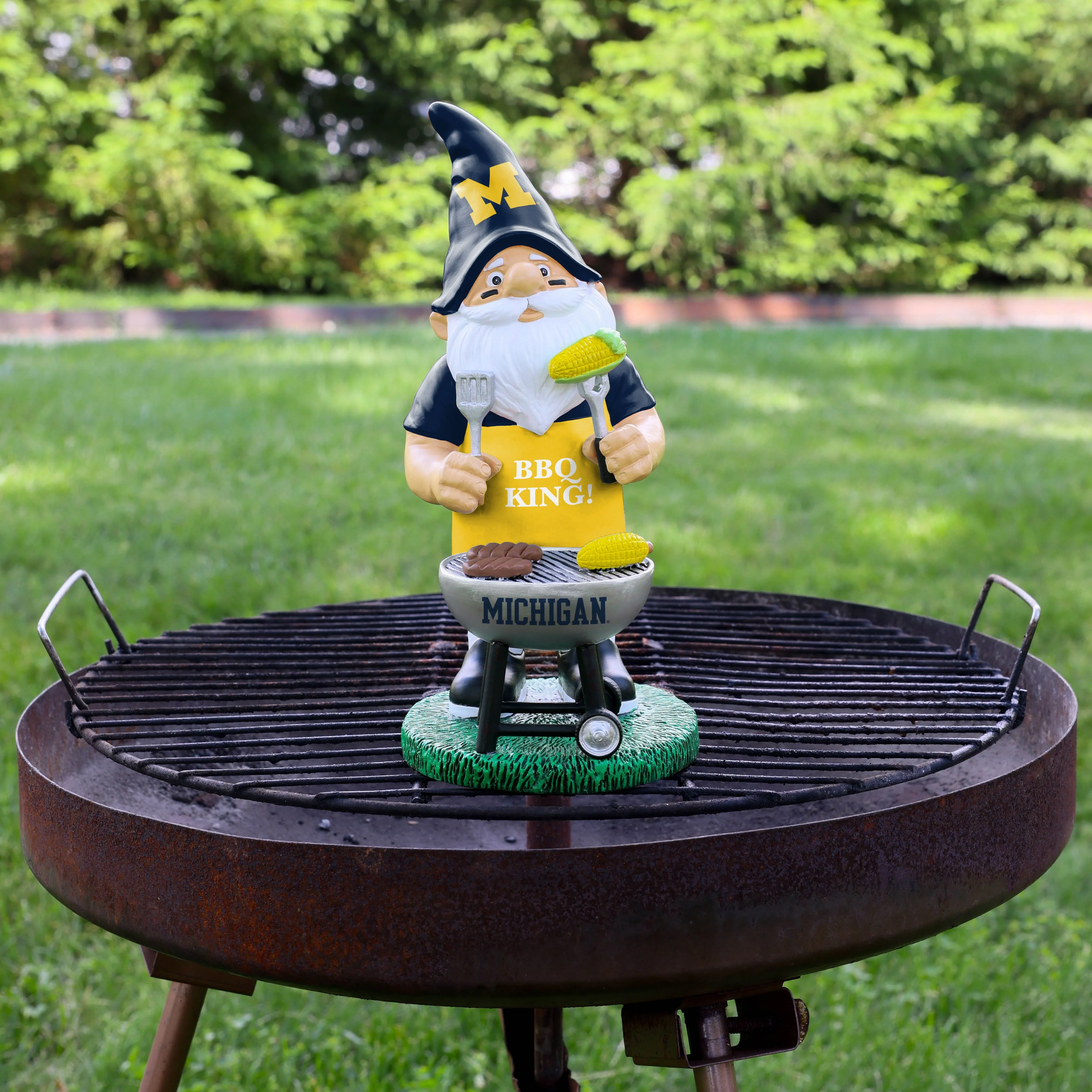 Michigan Wolverines NCAA Grill Gnome - Image 5