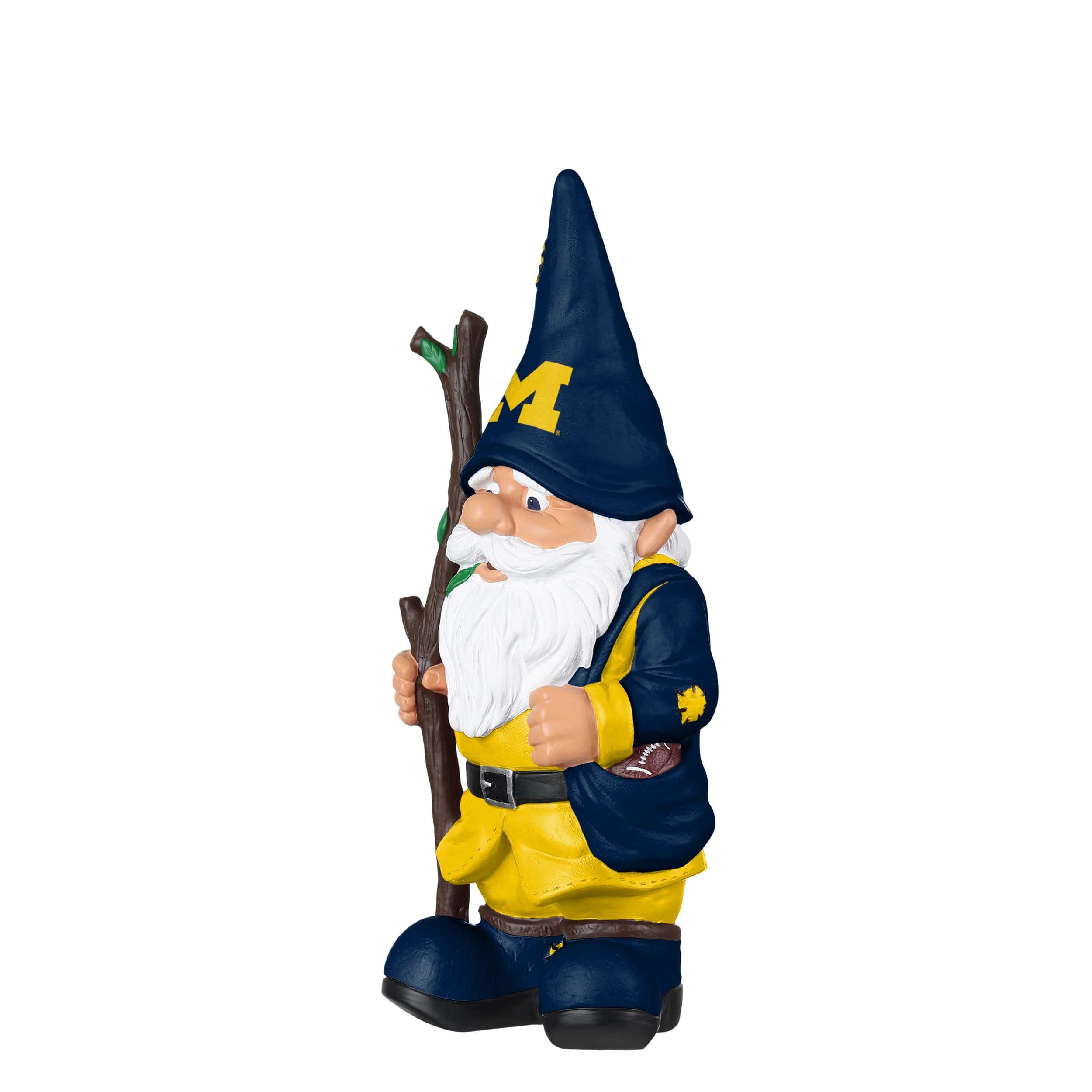 Michigan Wolverines NCAA Holding Stick Gnome - Image 2