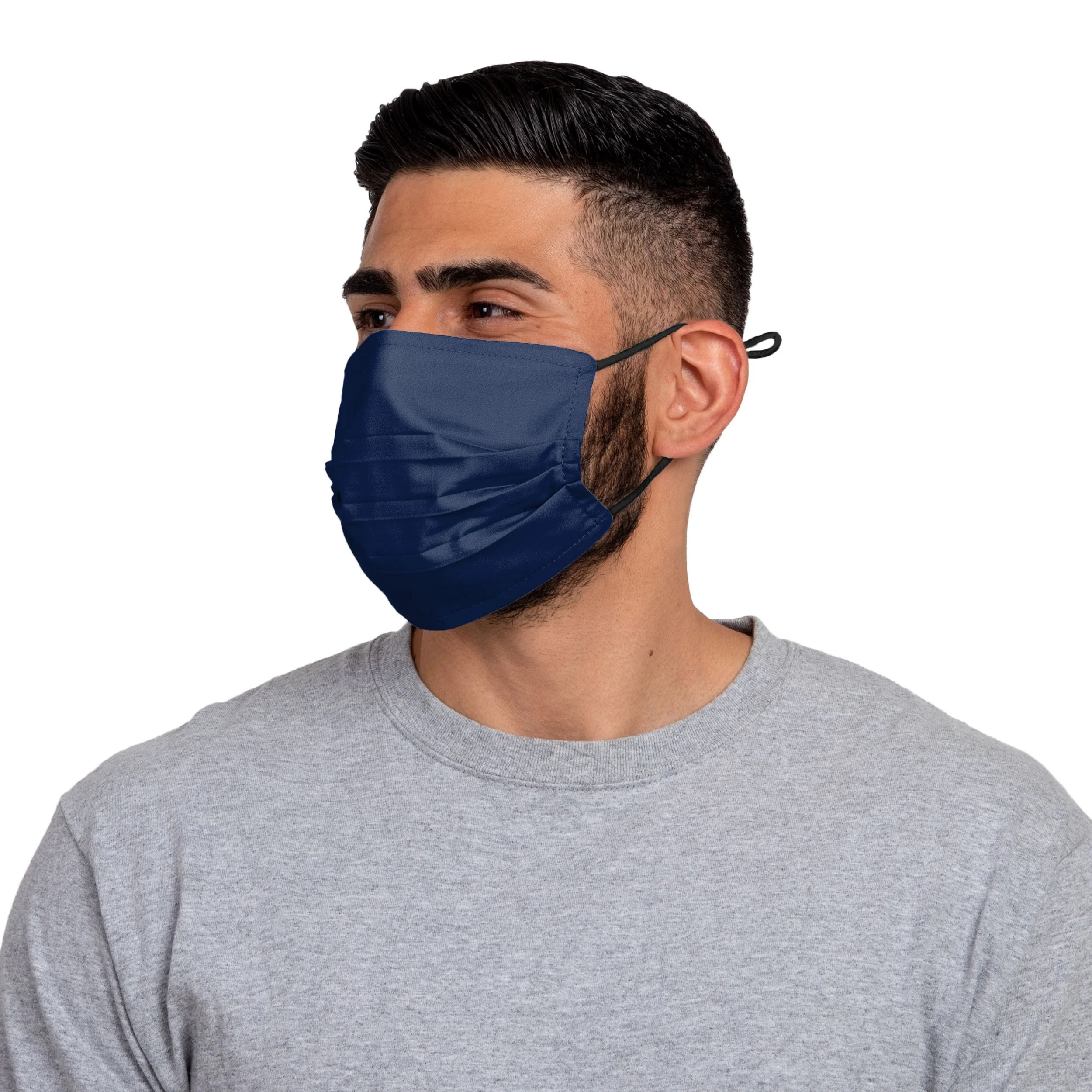 Michigan Wolverines NCAA Logo Rush Adjustable 2 Pack Face Cover - Image 3