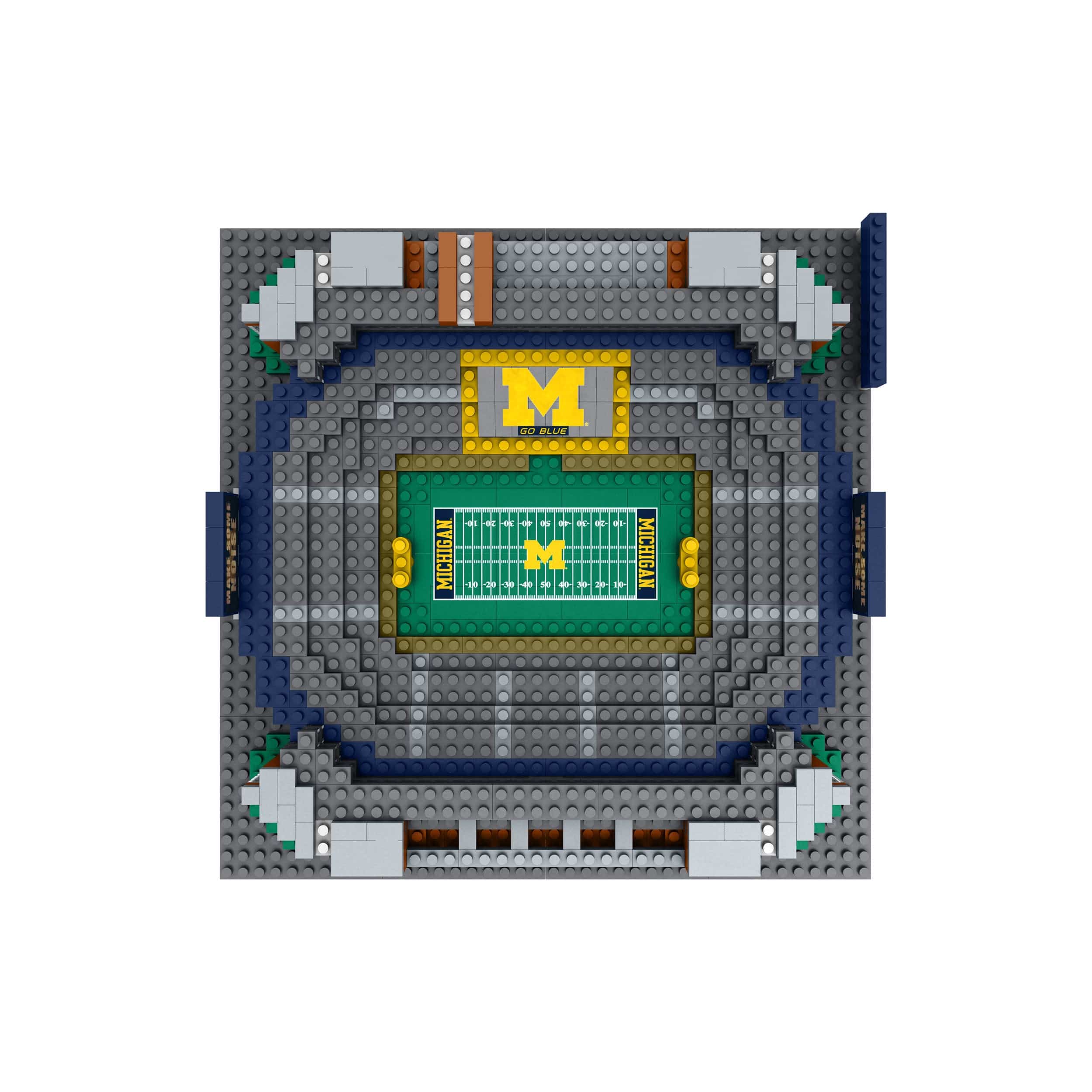 Michigan Wolverines NCAA Mini BRXLZ Stadium - Michigan Stadium - Image 6