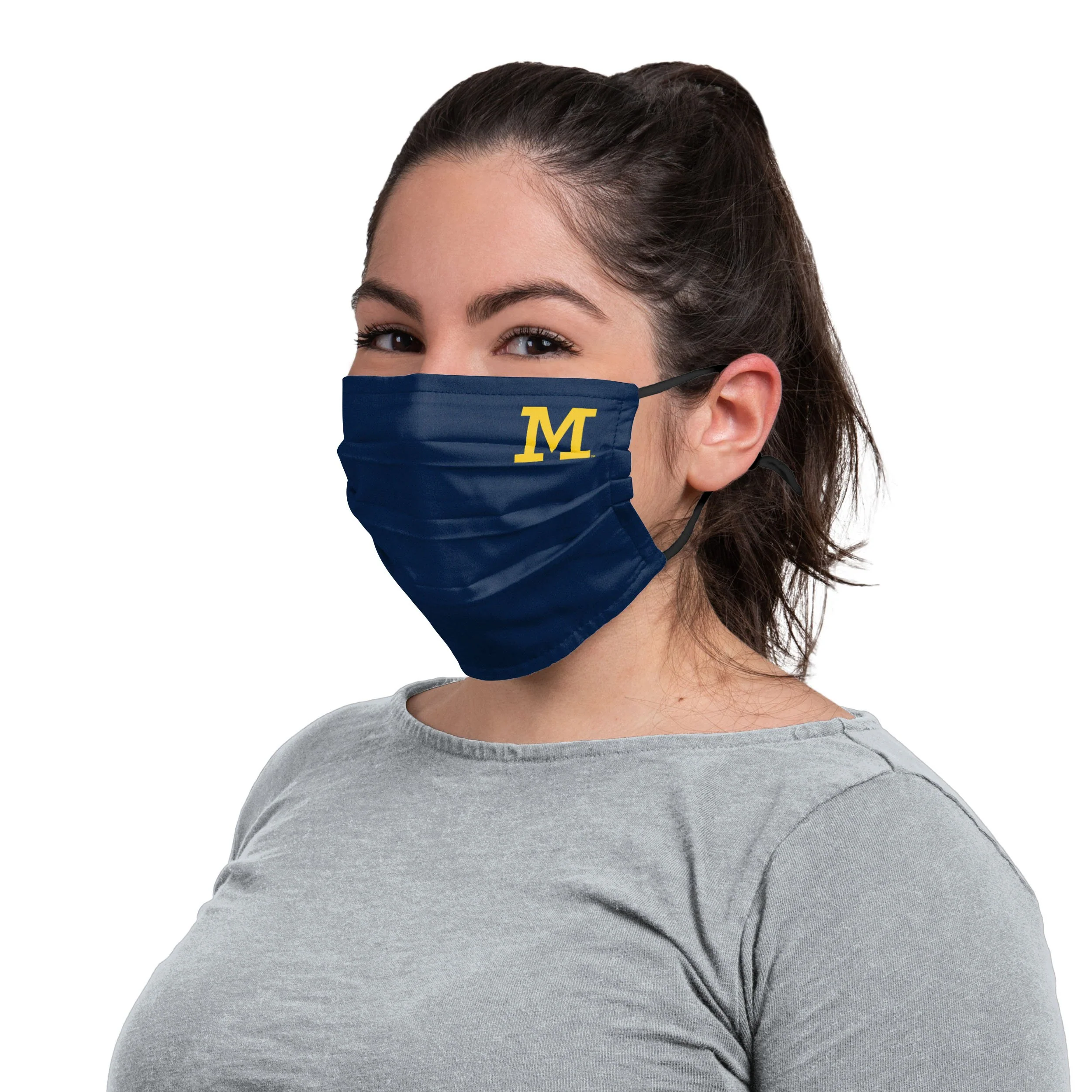 Michigan Wolverines NCAA On-Field Sideline Coach Face Cover - Image 3
