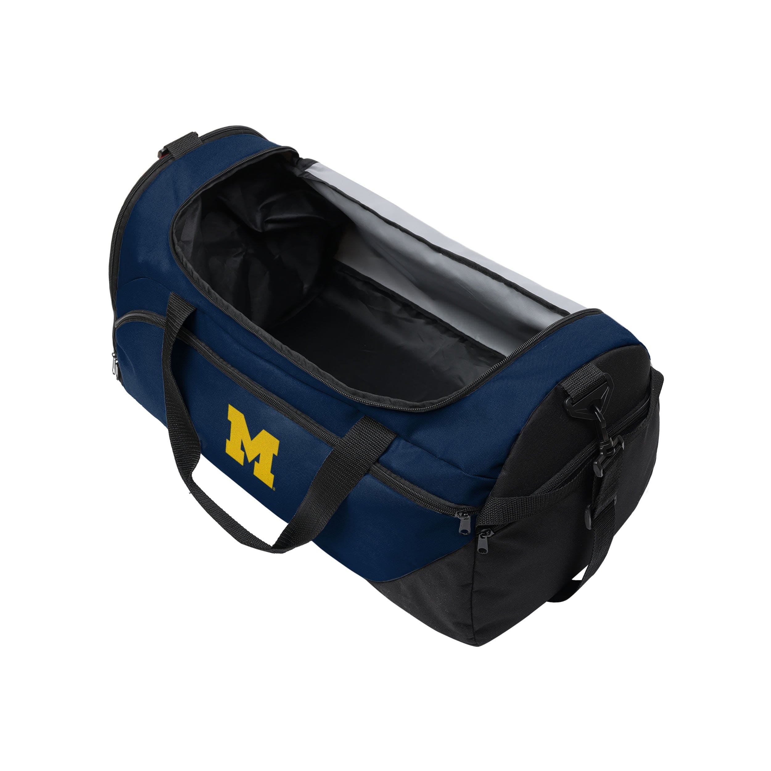 Michigan Wolverines NCAA Solid Big Logo Duffle Bag - Image 3