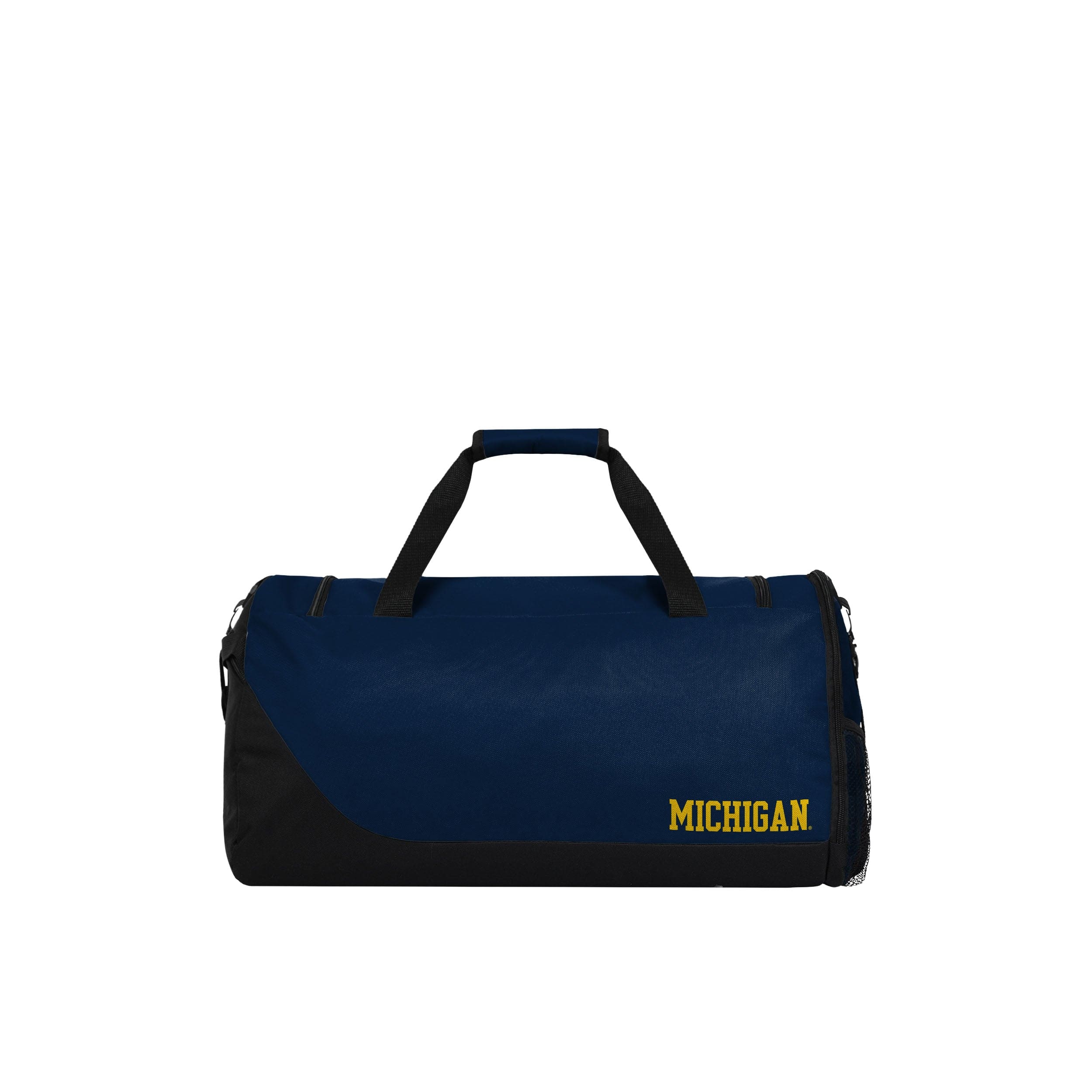 Michigan Wolverines NCAA Solid Big Logo Duffle Bag - Image 4