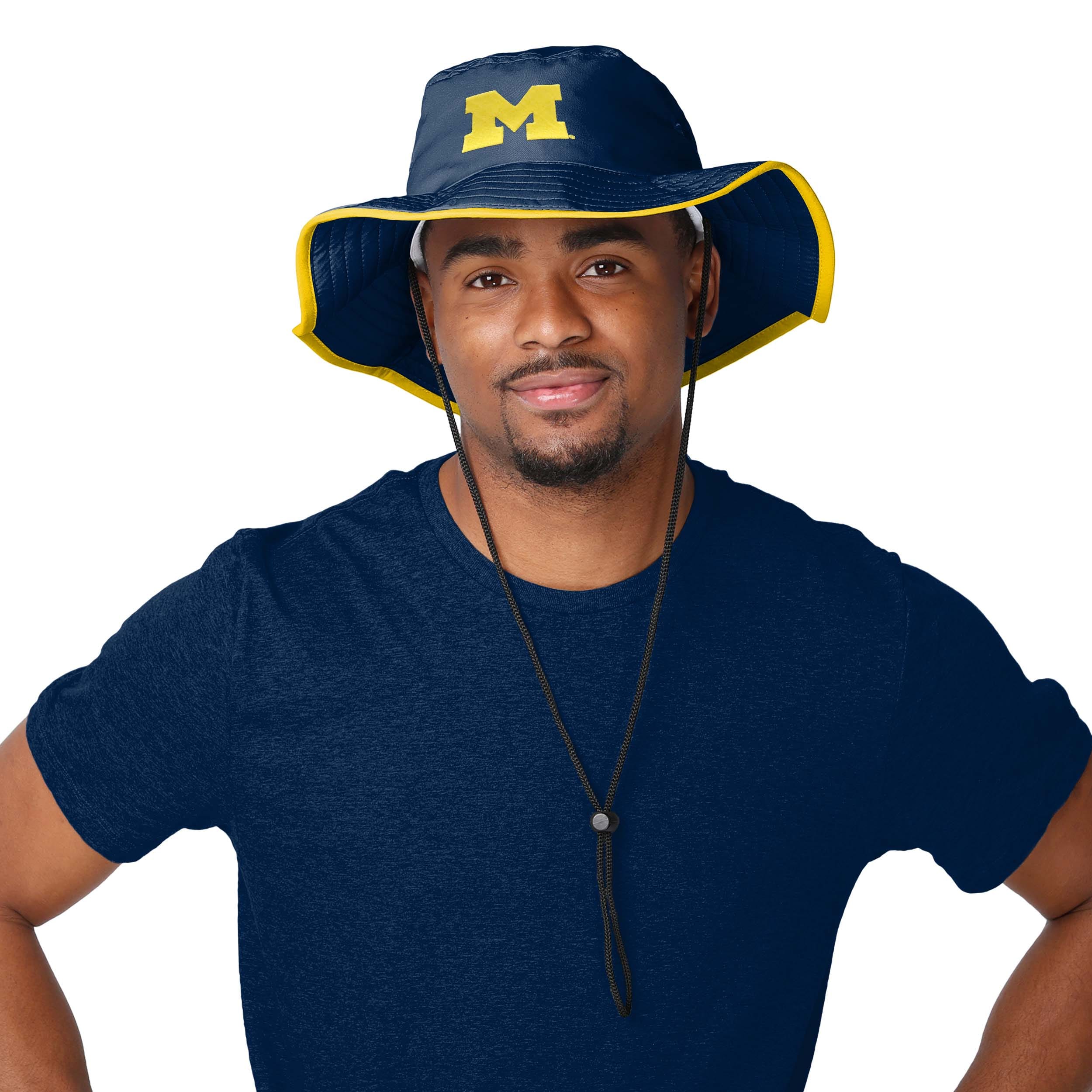 Michigan Wolverines NCAA Solid Boonie Hat - Image 2