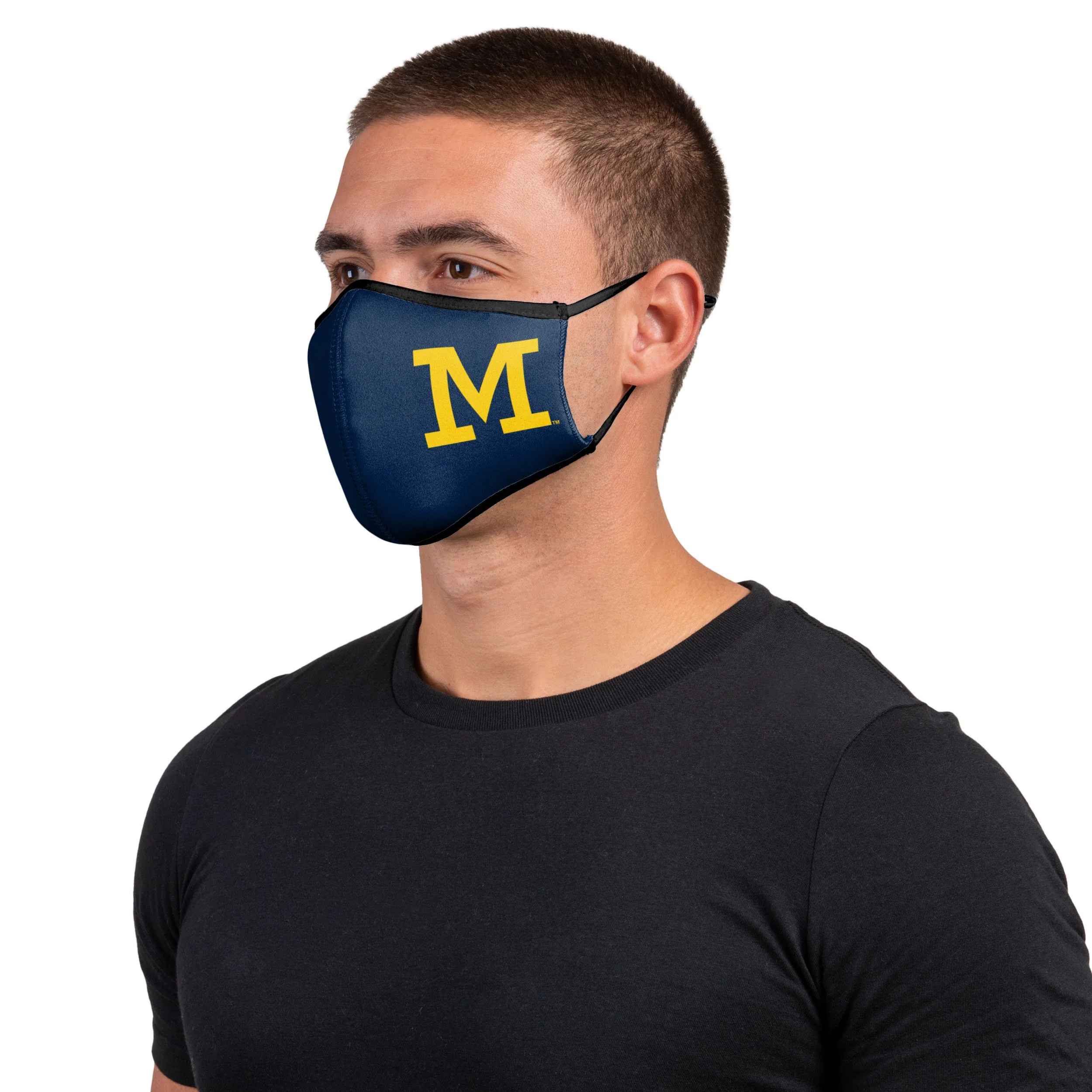 Michigan Wolverines NCAA Sport Coach Face Cover - Image 2