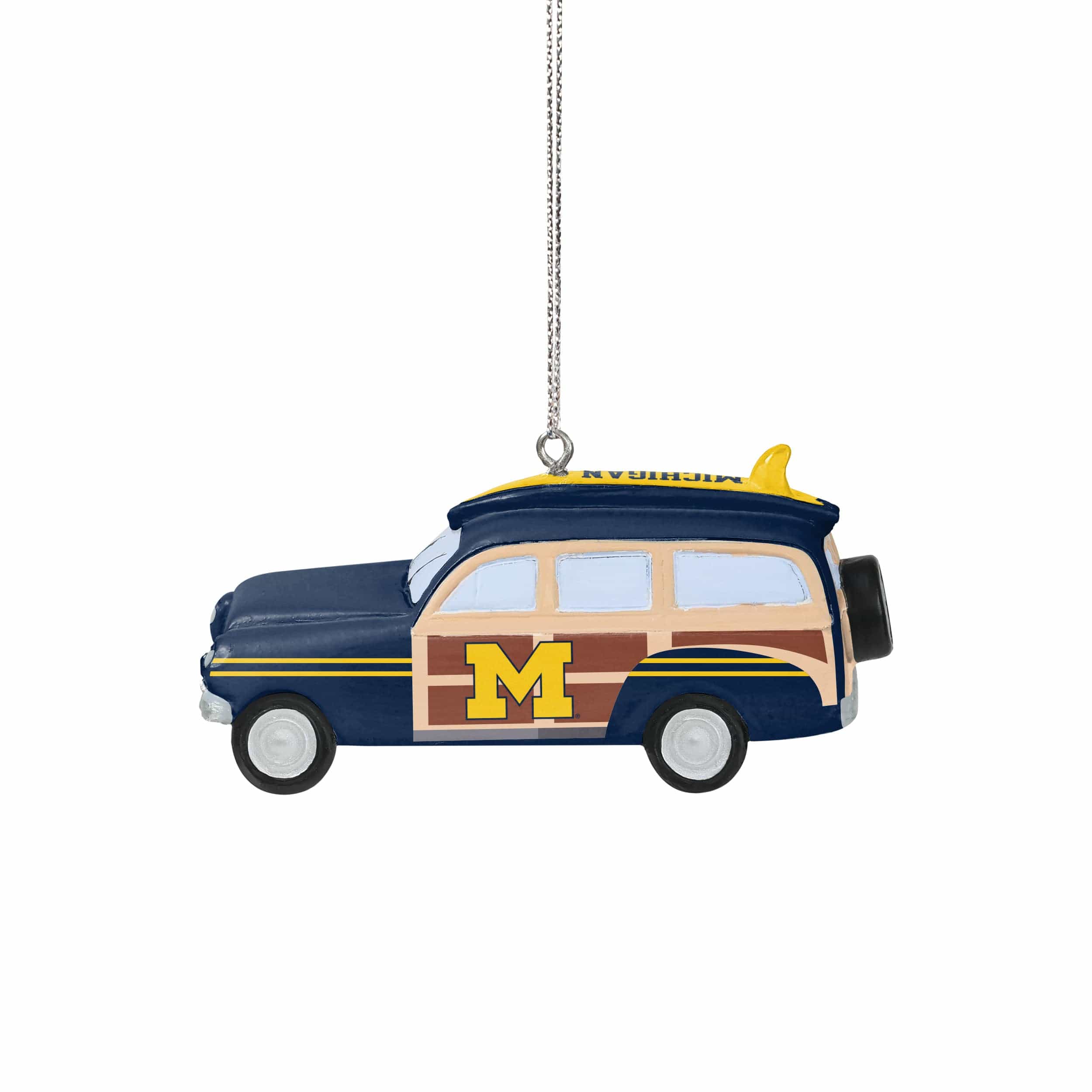 Michigan Wolverines NCAA Station Wagon Ornament - Image 2