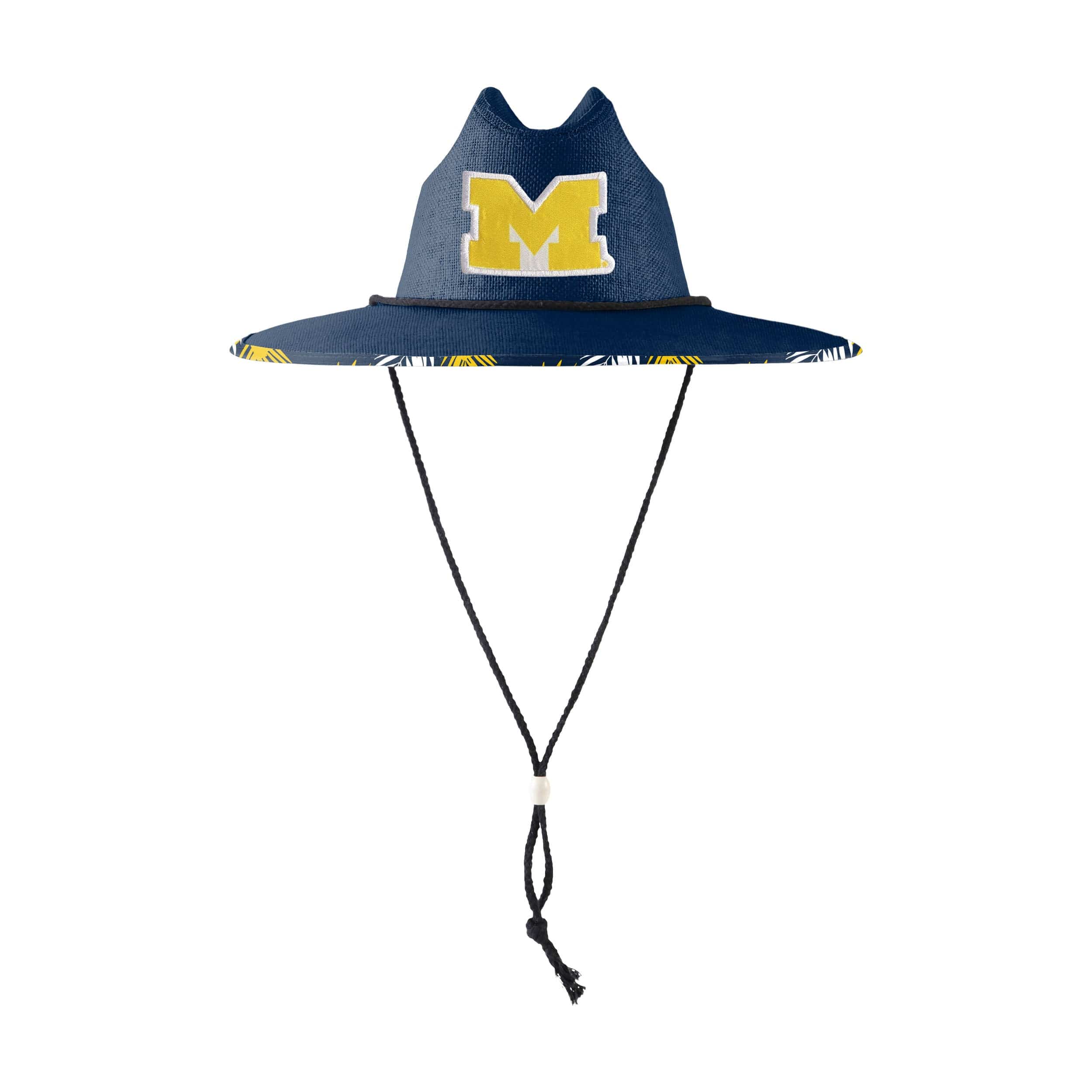 Michigan Wolverines NCAA Team Color Straw Hat - Image 6
