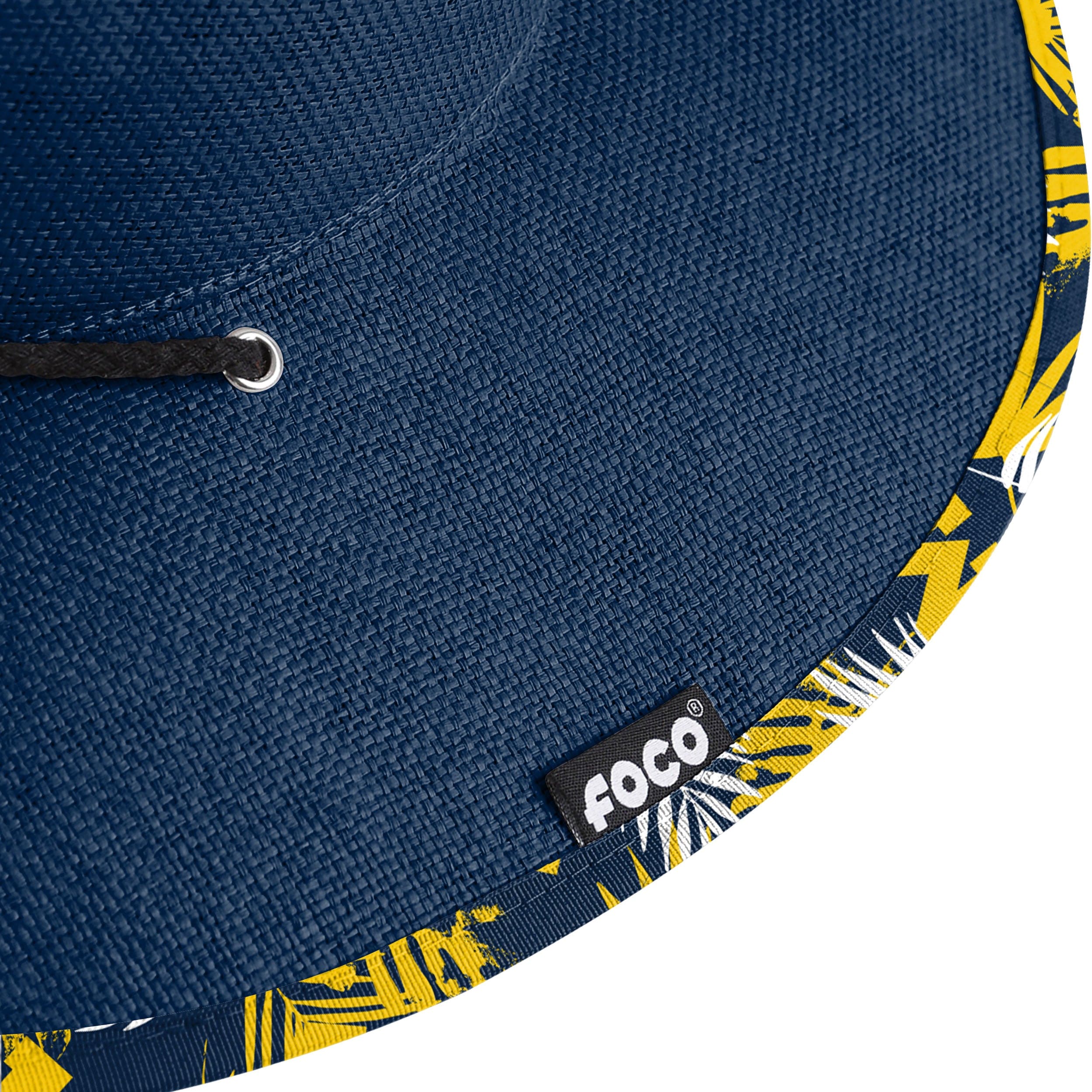 Michigan Wolverines NCAA Team Color Straw Hat - Image 7