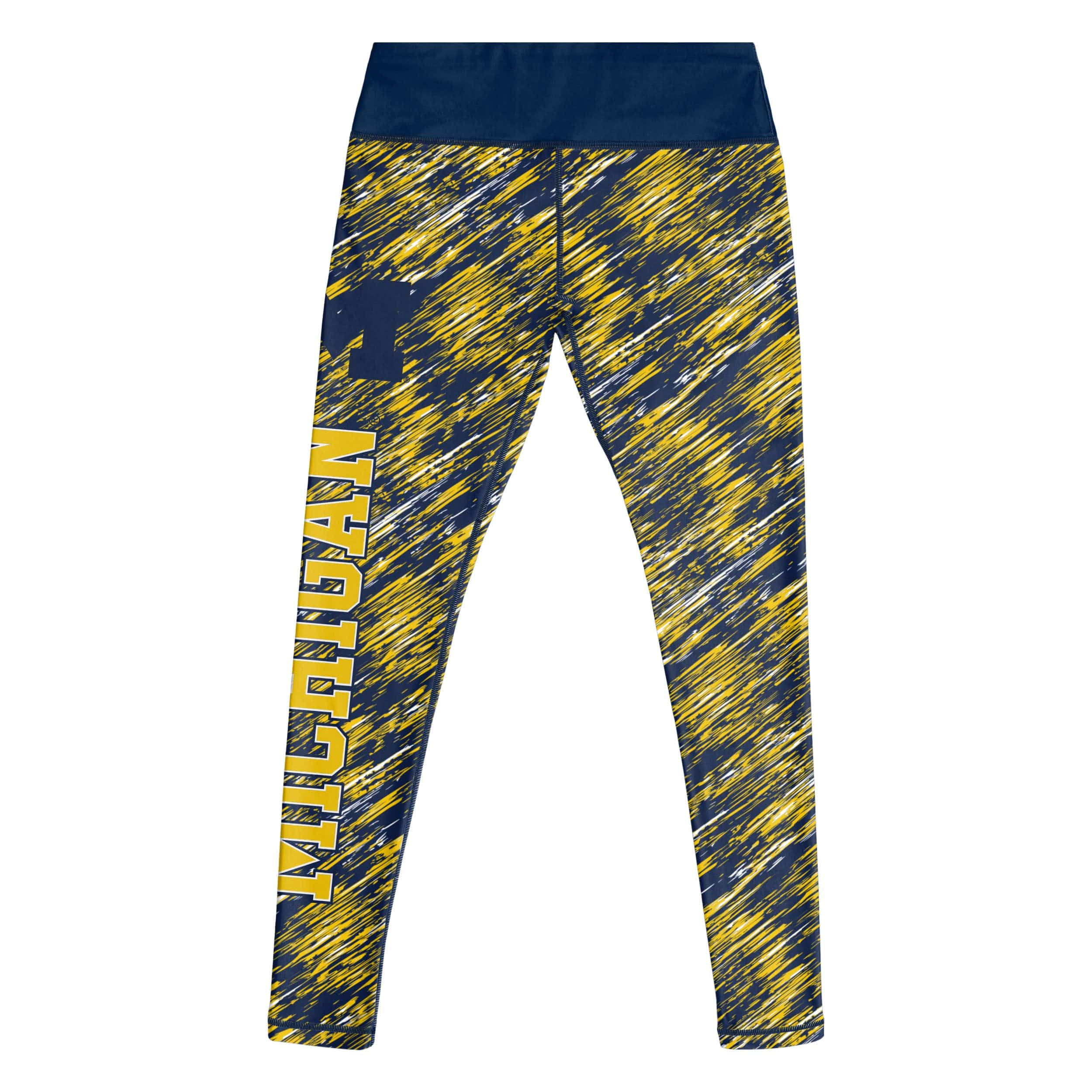 Michigan Wolverines NCAA Womens Static Rain Leggings - Image 5