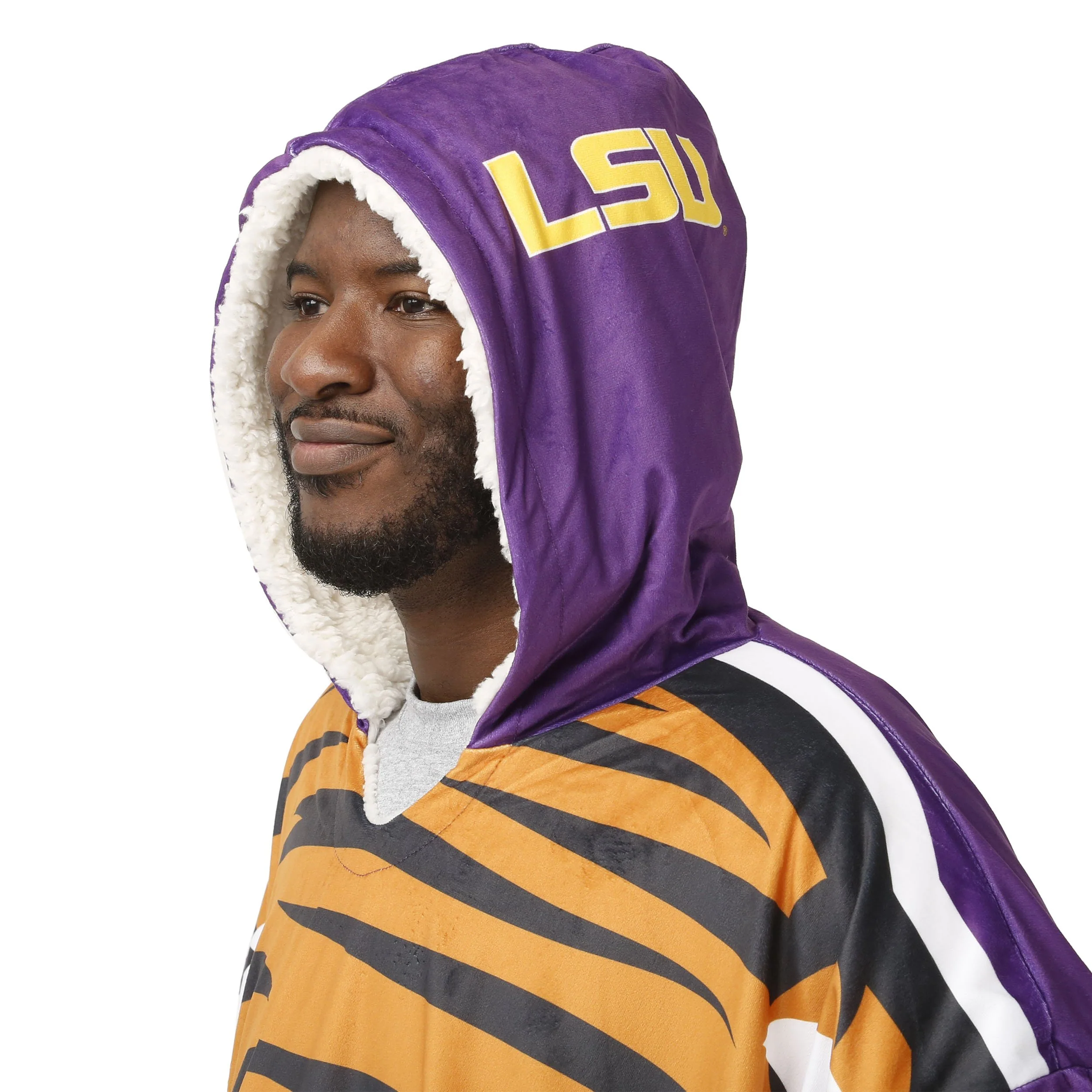 Mike the Tiger LSU Tigers NCAA Reversible Mascot Hoodeez - Image 6