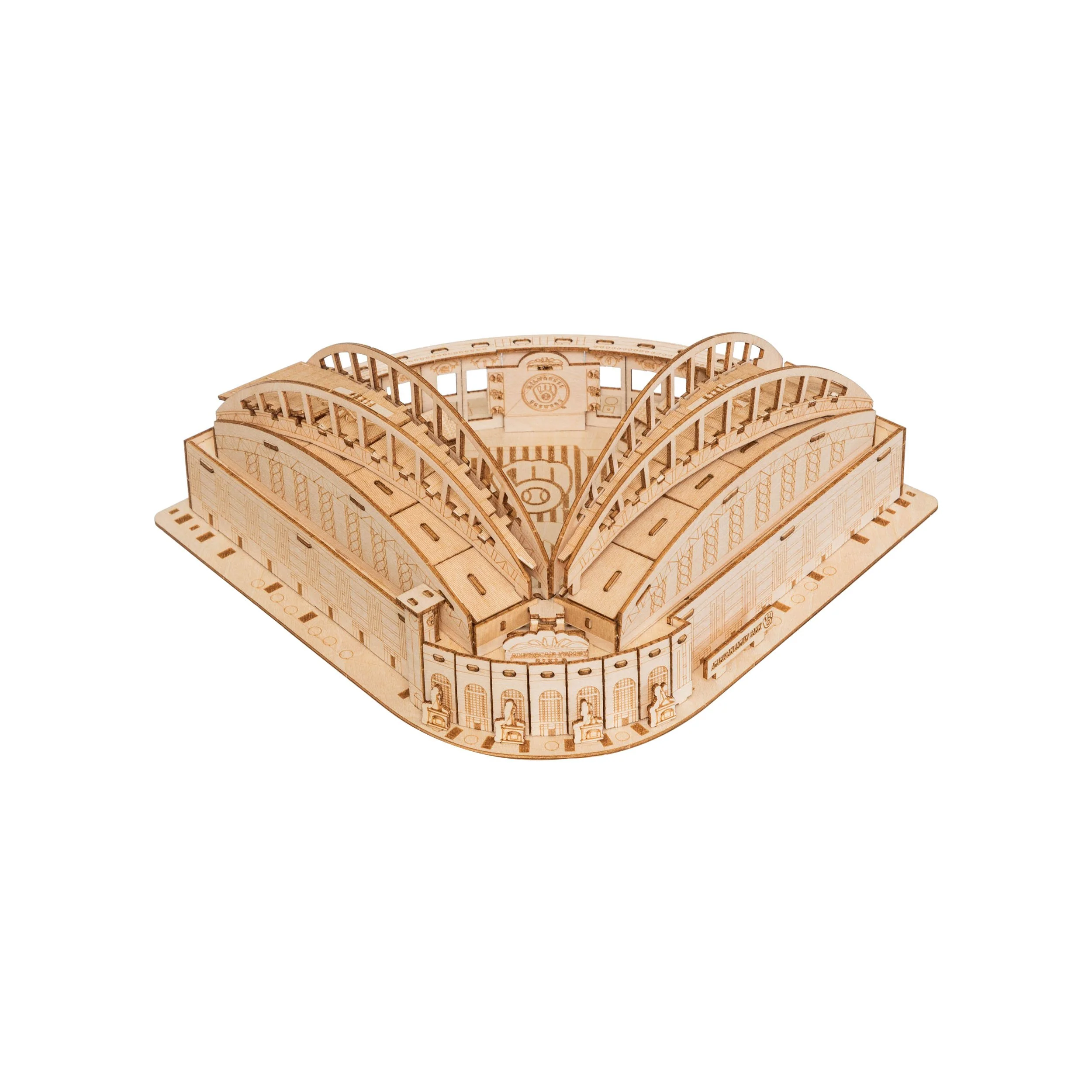 Milwaukee Brewers MLB American Family Field Wood PZLZ Stadium