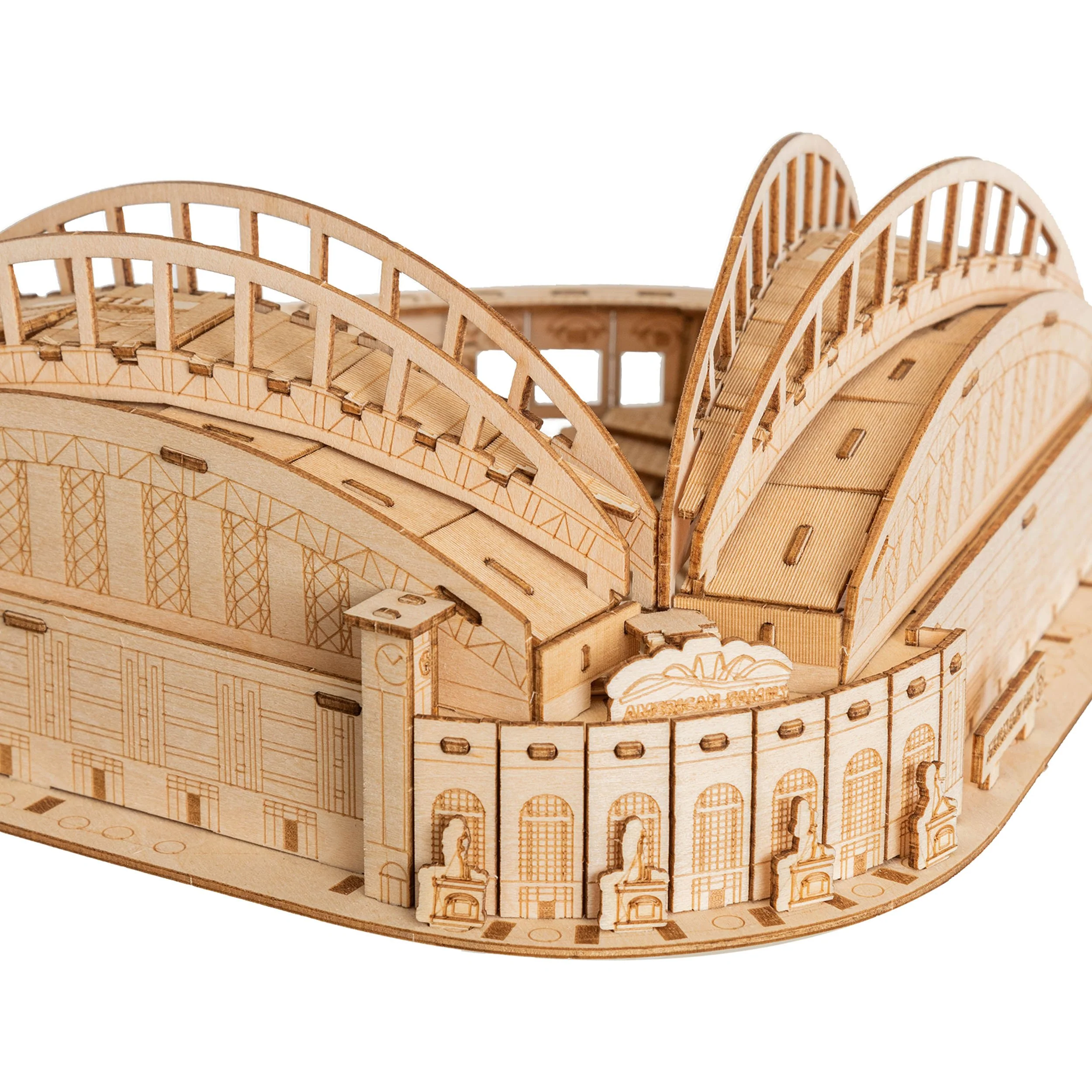 Milwaukee Brewers MLB American Family Field Wood PZLZ Stadium - Image 4