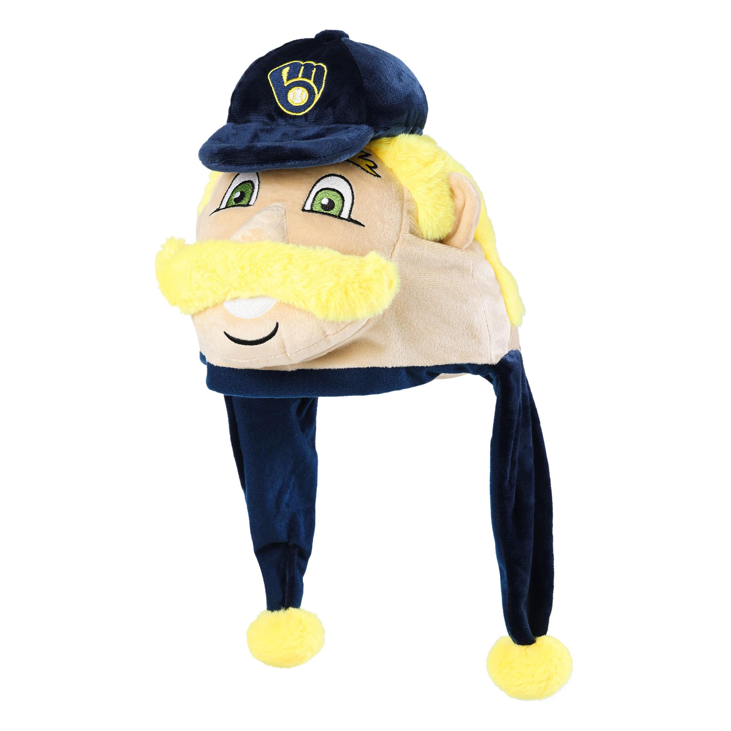 Milwaukee Brewers MLB Bernie Brewer Mascot Plush Hat