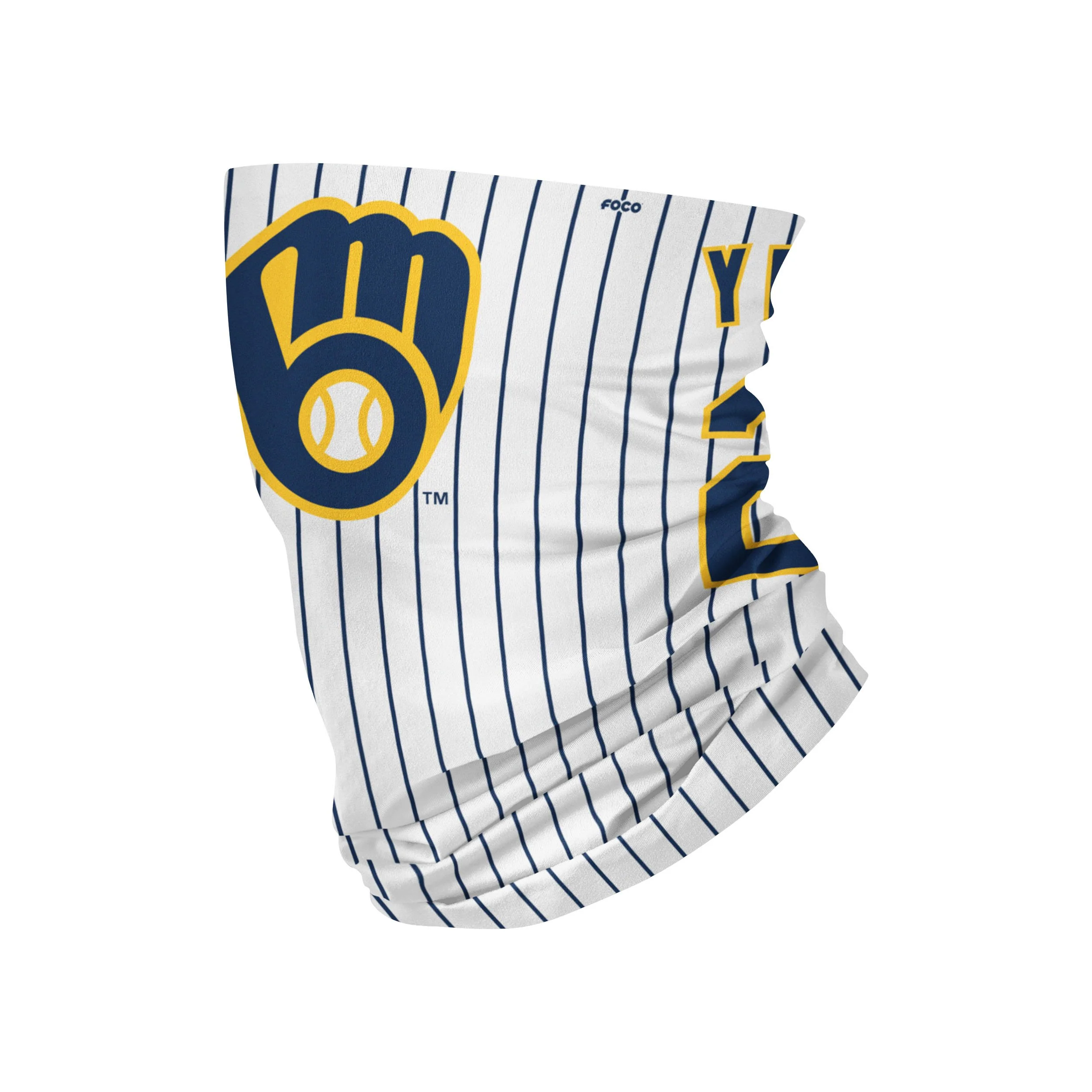 Milwaukee Brewers MLB Christian Yelich Gaiter Scarf