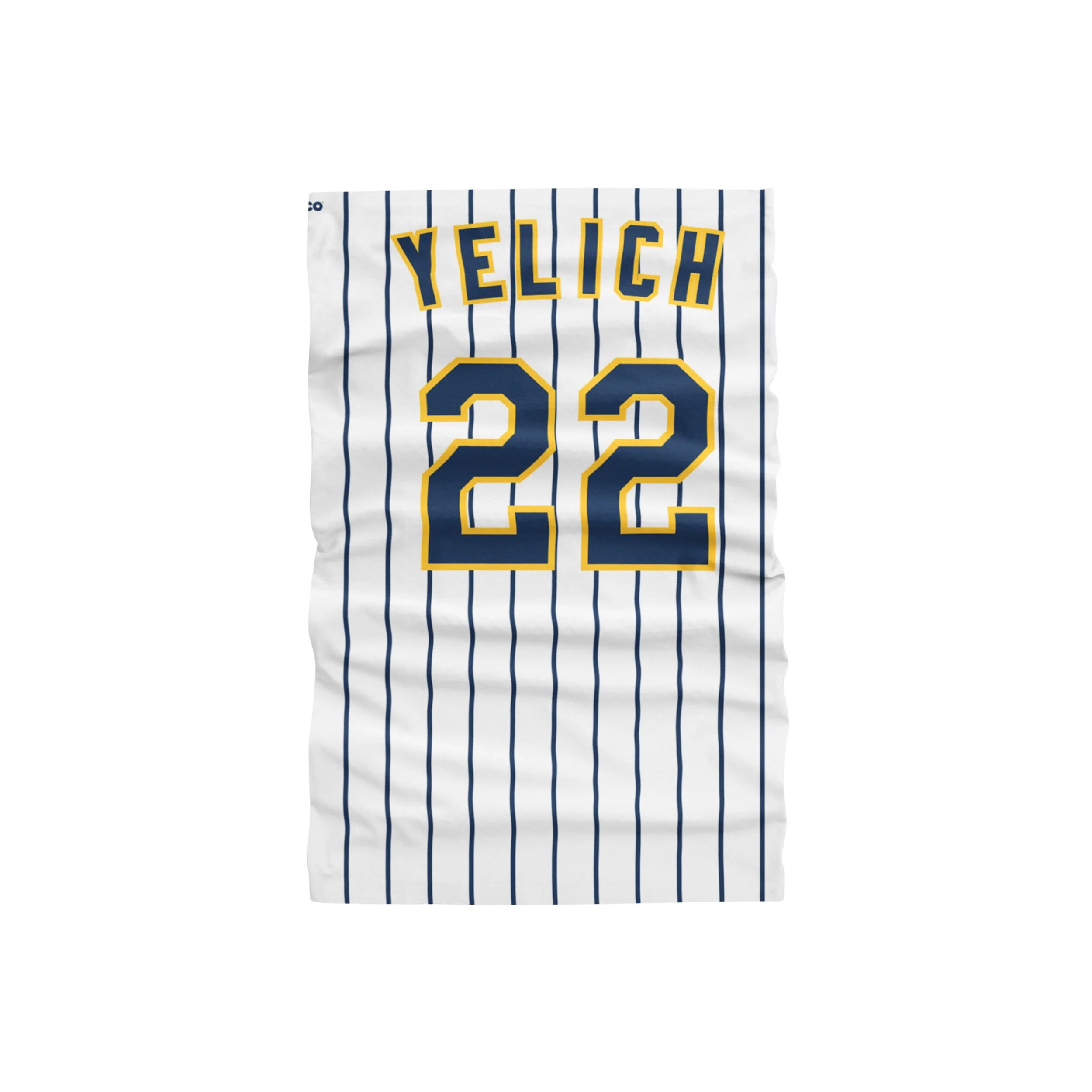 Milwaukee Brewers MLB Christian Yelich Gaiter Scarf - Image 3
