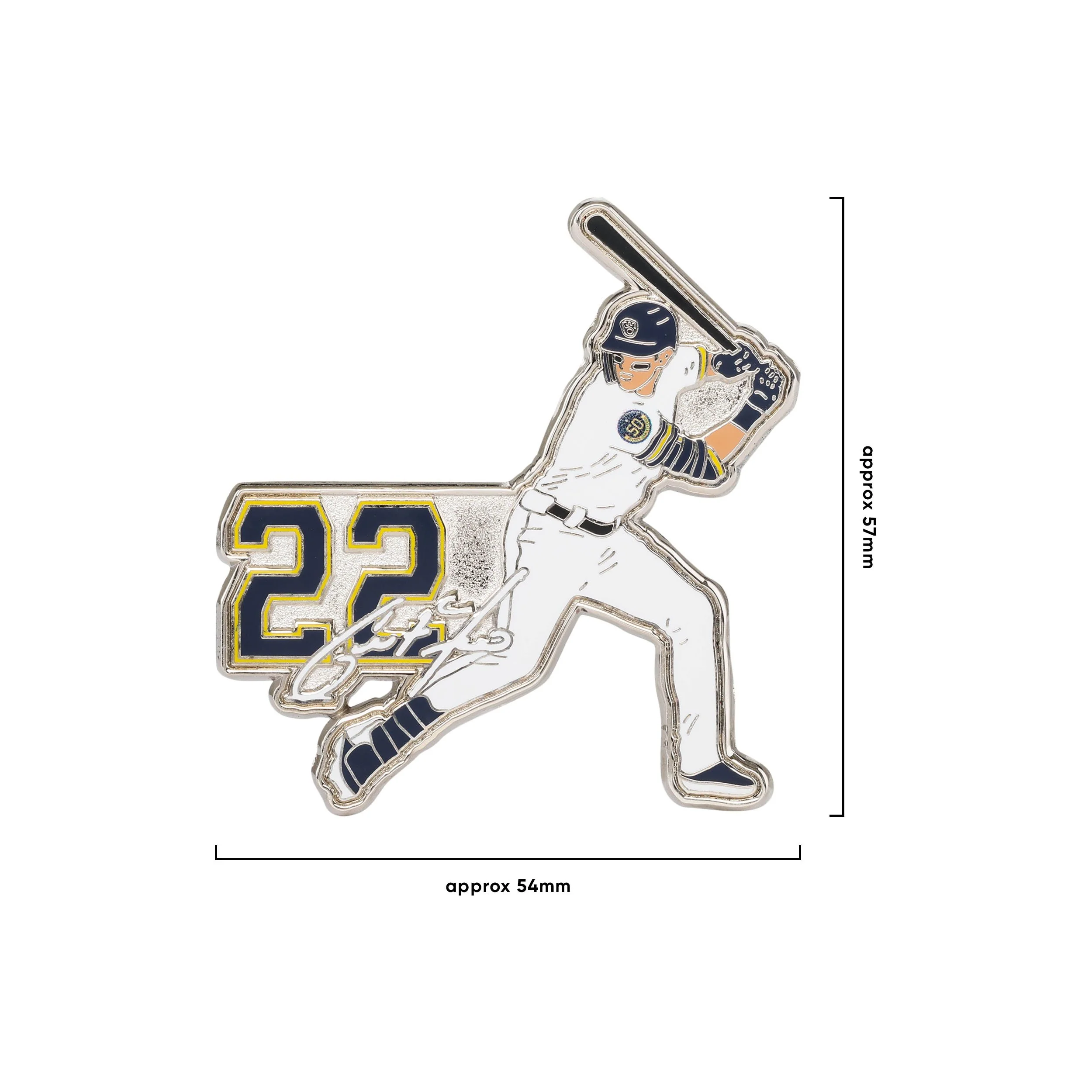 Milwaukee Brewers MLB Christian Yelich Pro Pinz - Image 4