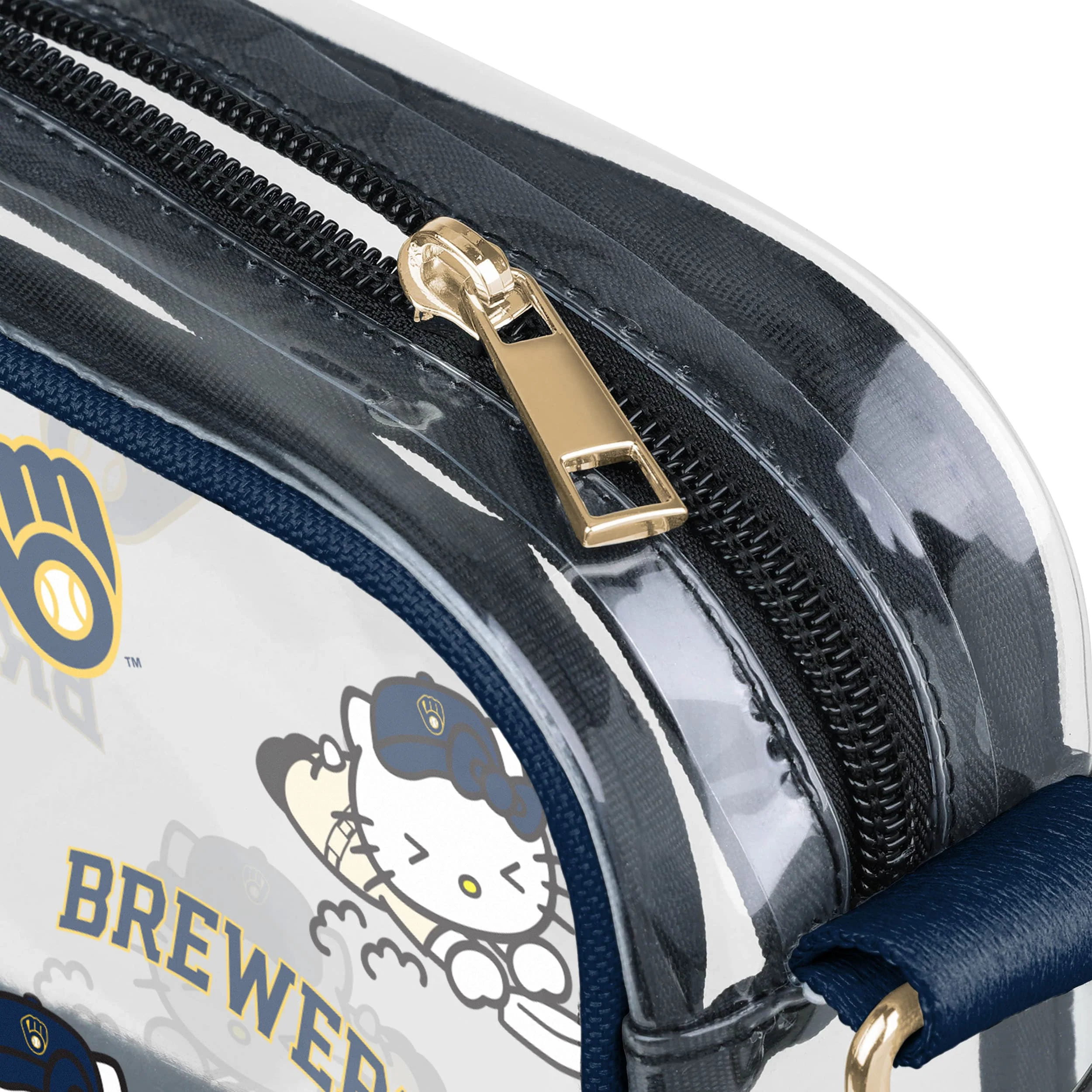 Milwaukee Brewers MLB Hello Kitty® Clear Crossbody Bag (PREORDER - SHIPS MID JUNE) - Image 4