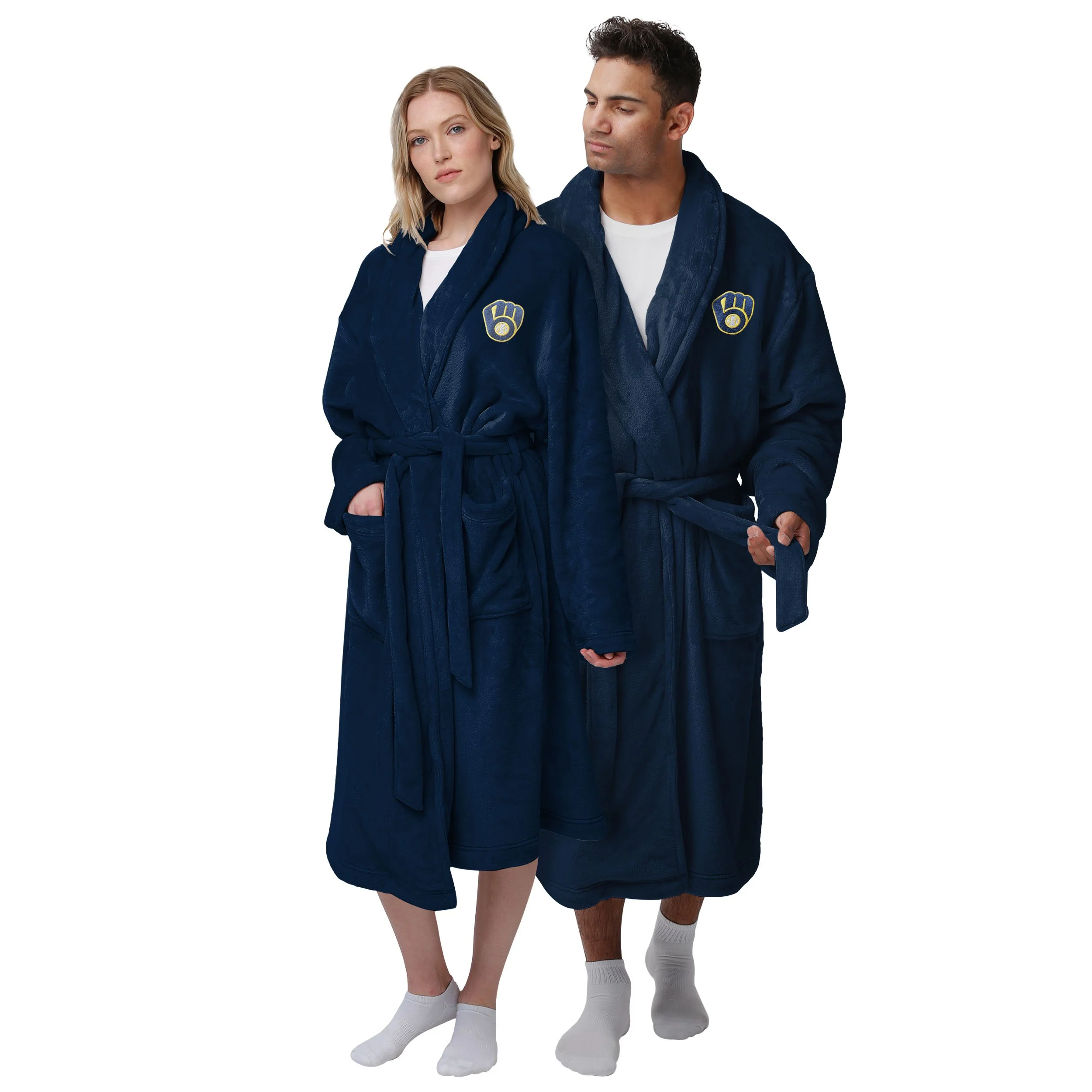 Milwaukee Brewers MLB Lazy Day Team Robe