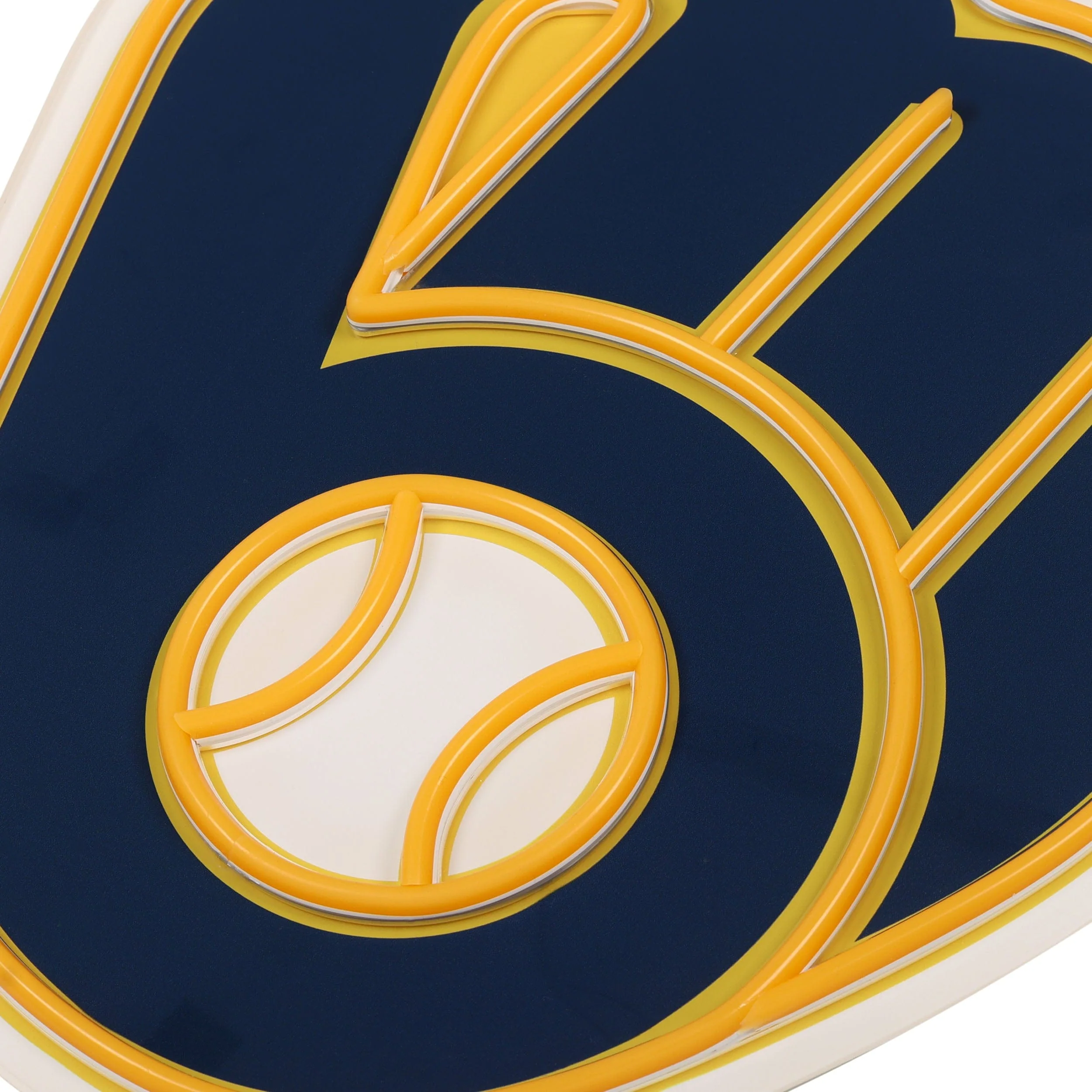 Milwaukee Brewers MLB LED Neon Light Up Team Logo Sign - Image 4