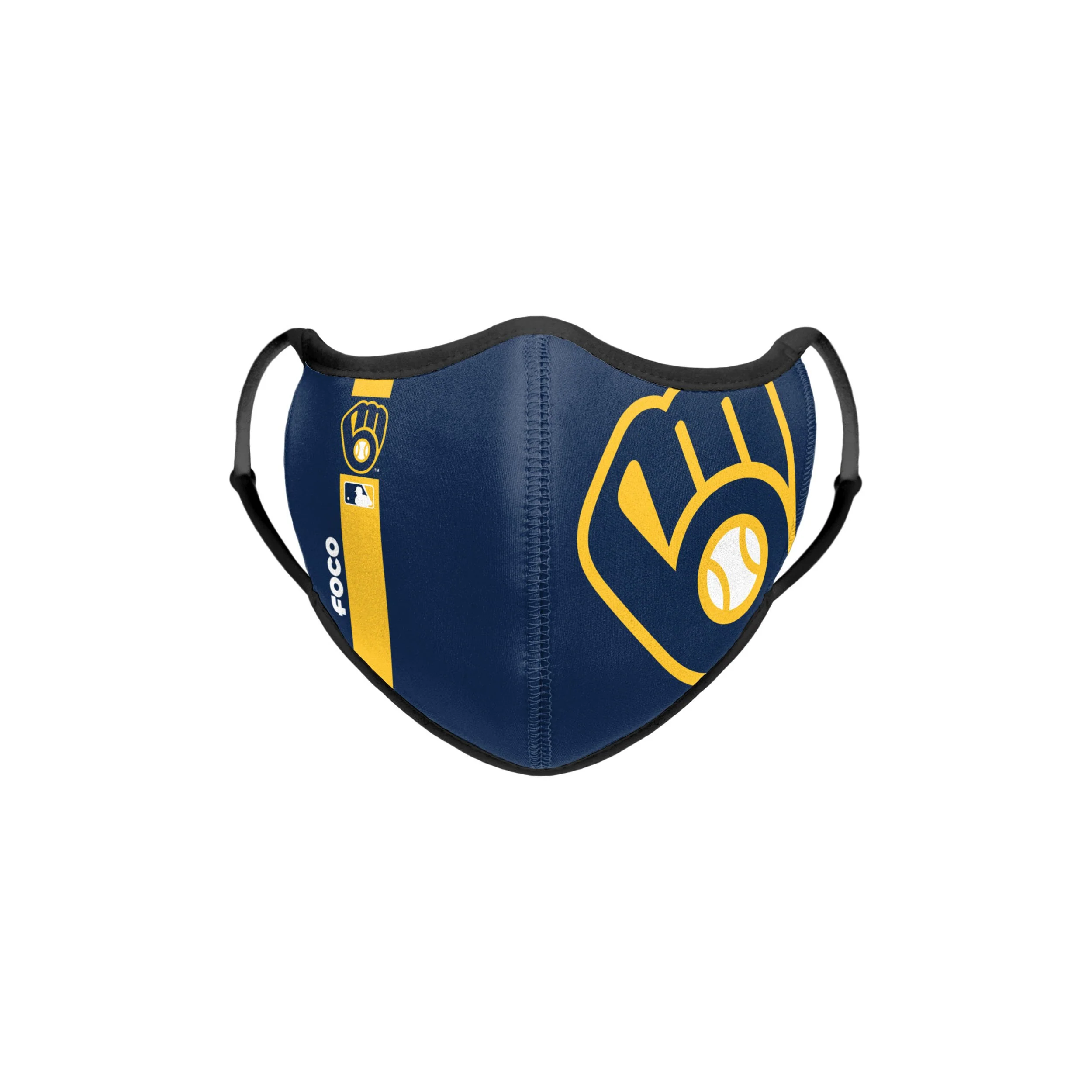Milwaukee Brewers MLB On-Field Adjustable Navy Sport Face Cover