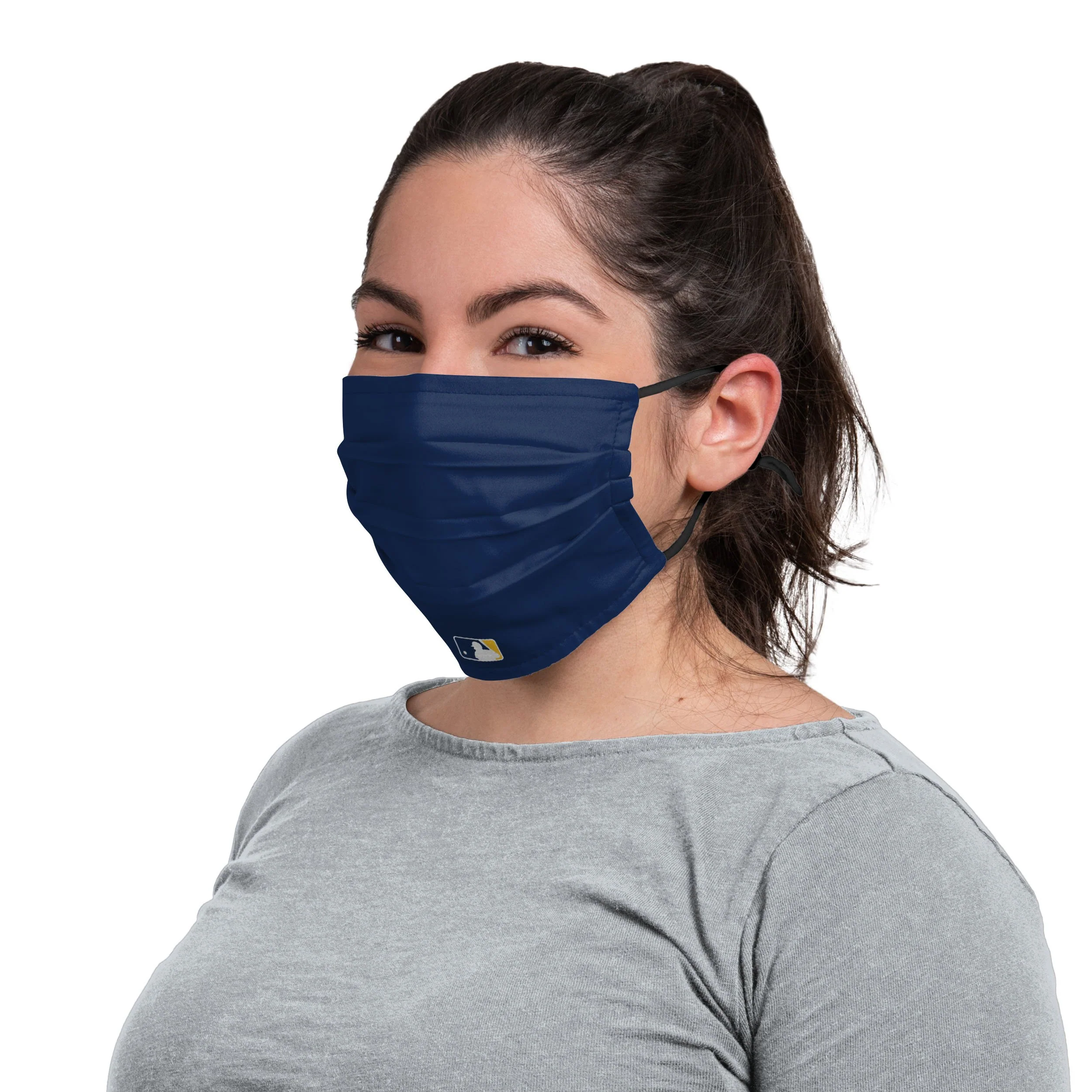 Milwaukee Brewers MLB On-Field Gameday Adjustable Face Cover - Image 3